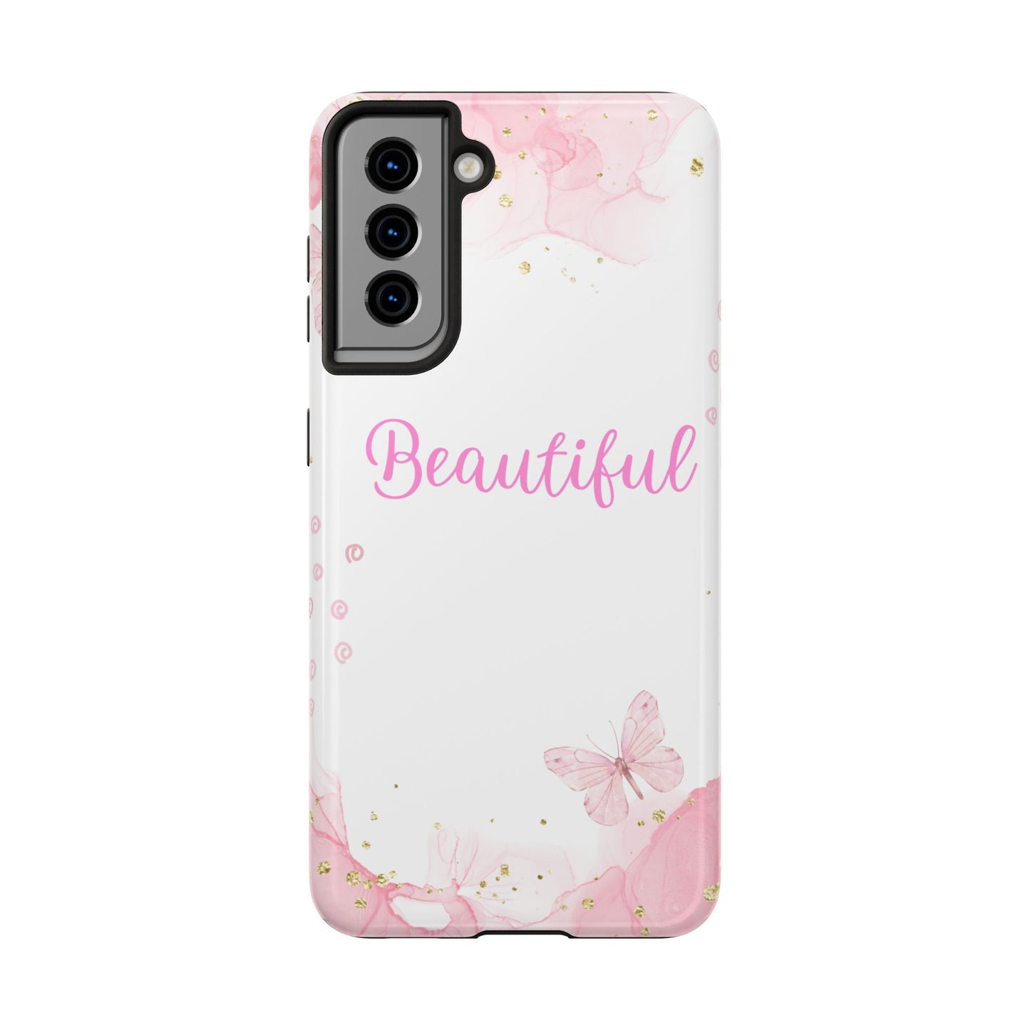 Beautiful Floral Tough Phone Case – Elegant Protection for Your Device