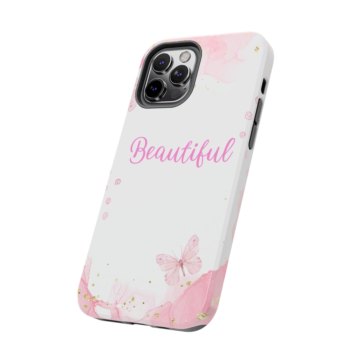 Beautiful Floral Tough Phone Case – Elegant Protection for Your Device