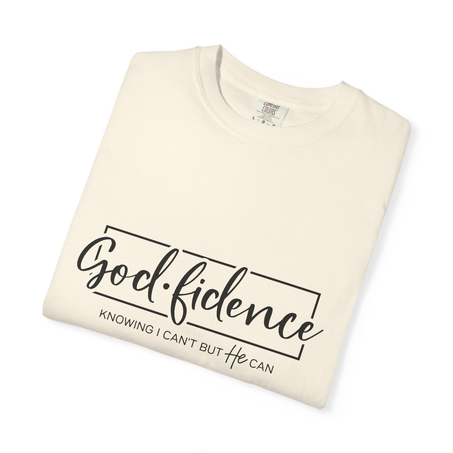 Faith-Inspiring Unisex T-Shirt, Spiritual Gift, God-fidence Tee, Inspirational Apparel, Everyday Wear, Summer Fashion