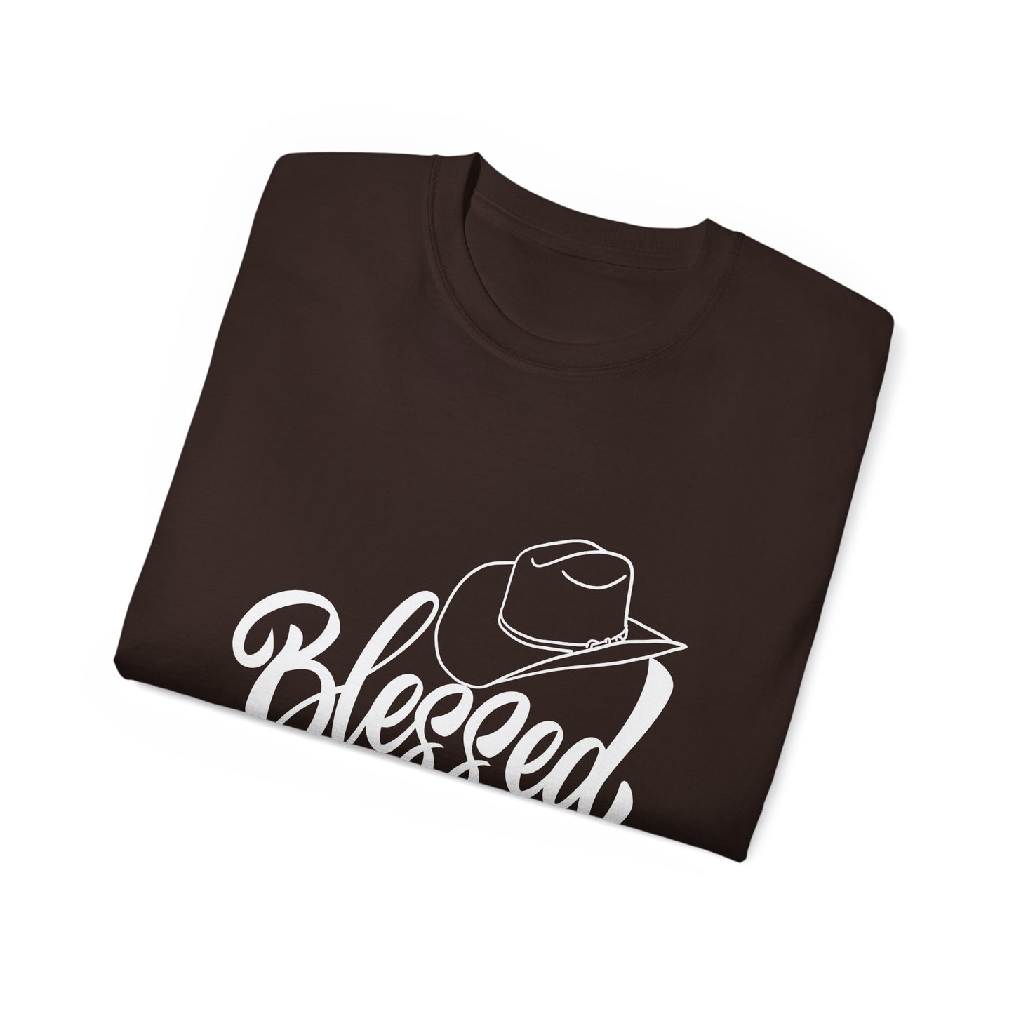Blessed Graphic Unisex Cotton Tee - Perfect for Everyday Wear & Occasions