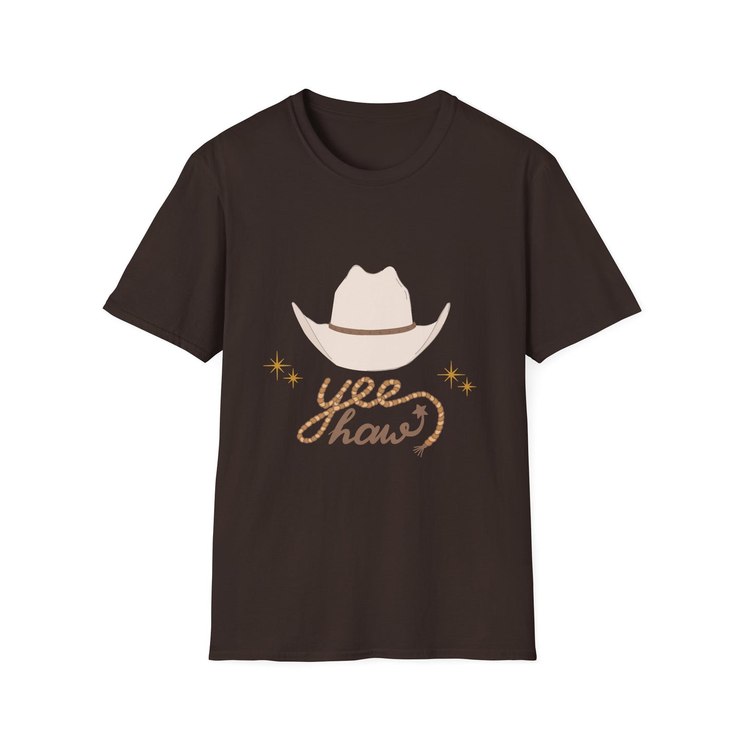 Yee Haw Cowboy T-Shirt for Fun Country Lovers