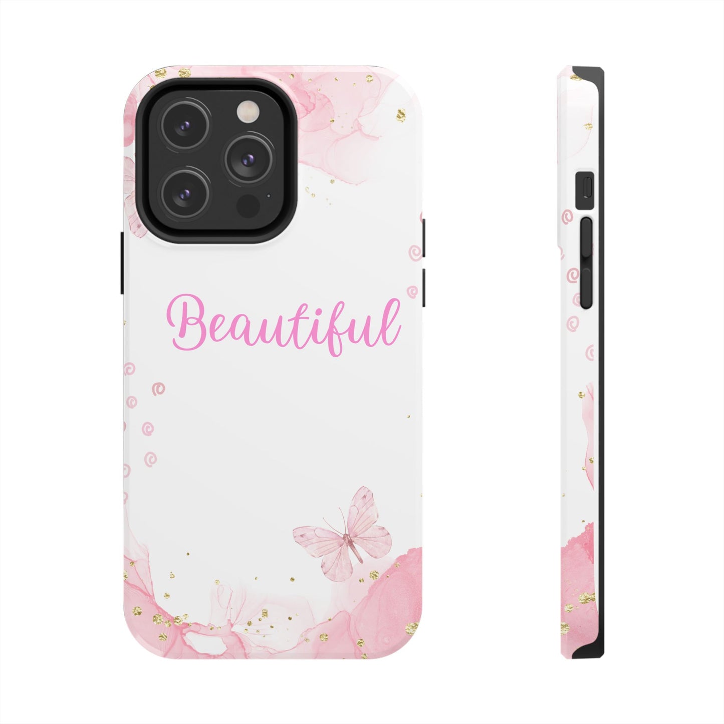 Beautiful Floral Tough Phone Case – Elegant Protection for Your Device
