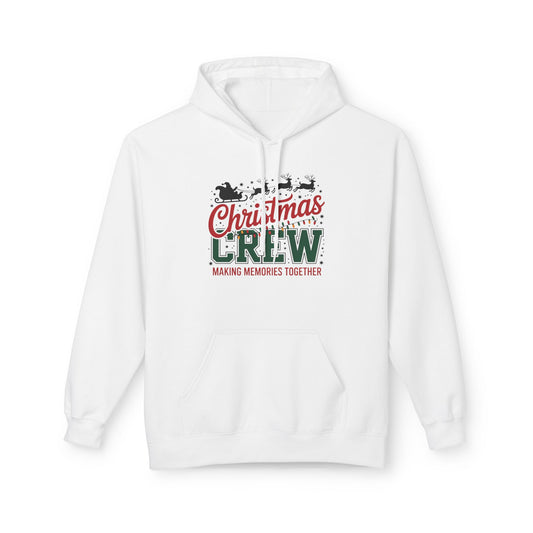 unisex Christmas Crew Hoodie – "Making Memories Together" Holiday Sweatshirt