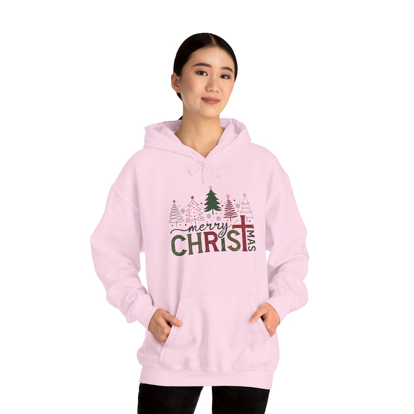 Merry Christmas Unisex Hooded Sweatshirt