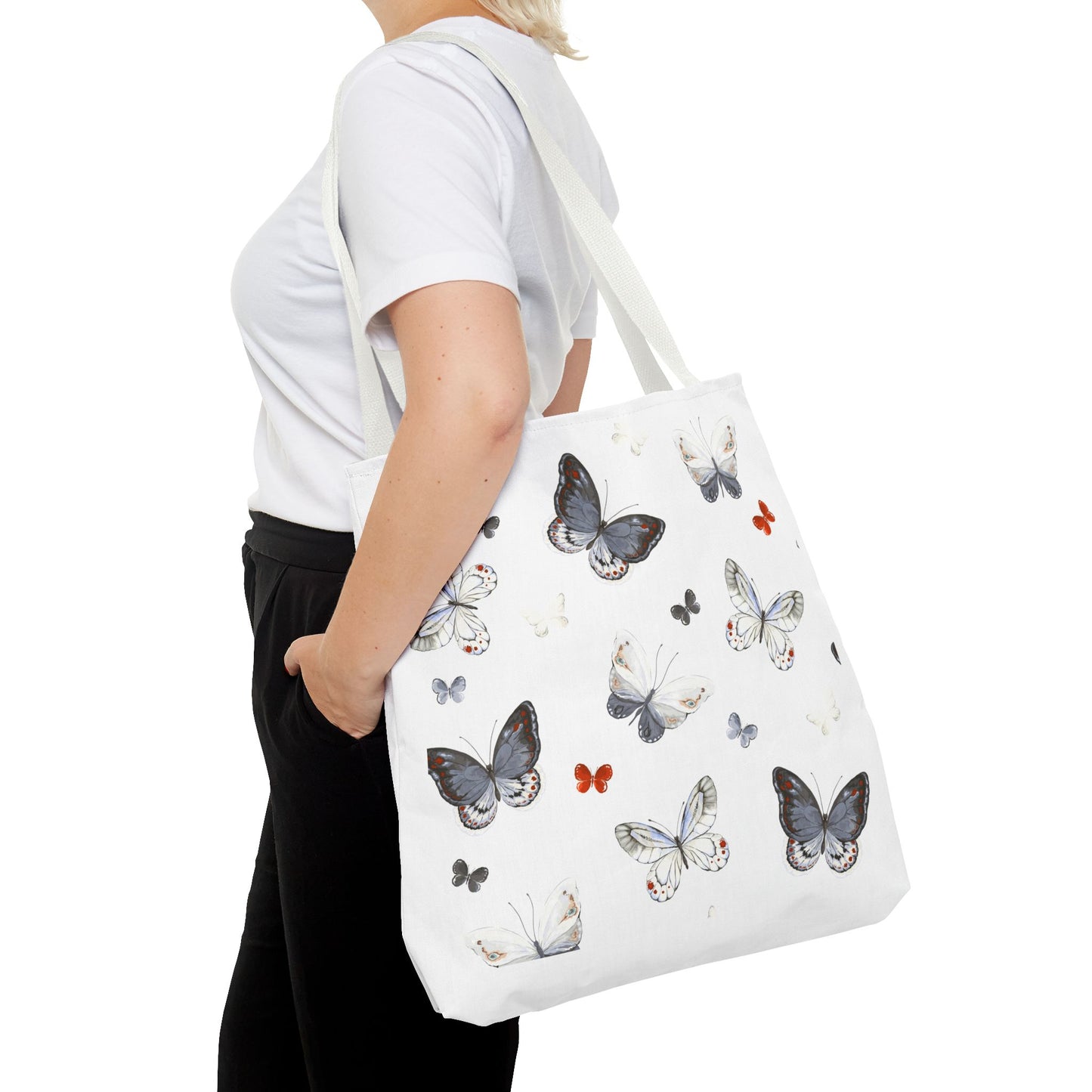 Butterfly Garden Tote Bag - Stylish & Versatile for Everyday Use