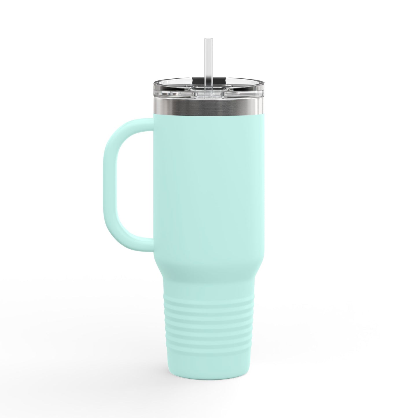 Floral Insulated Travel Mug - 40oz Blessed & Loved Design