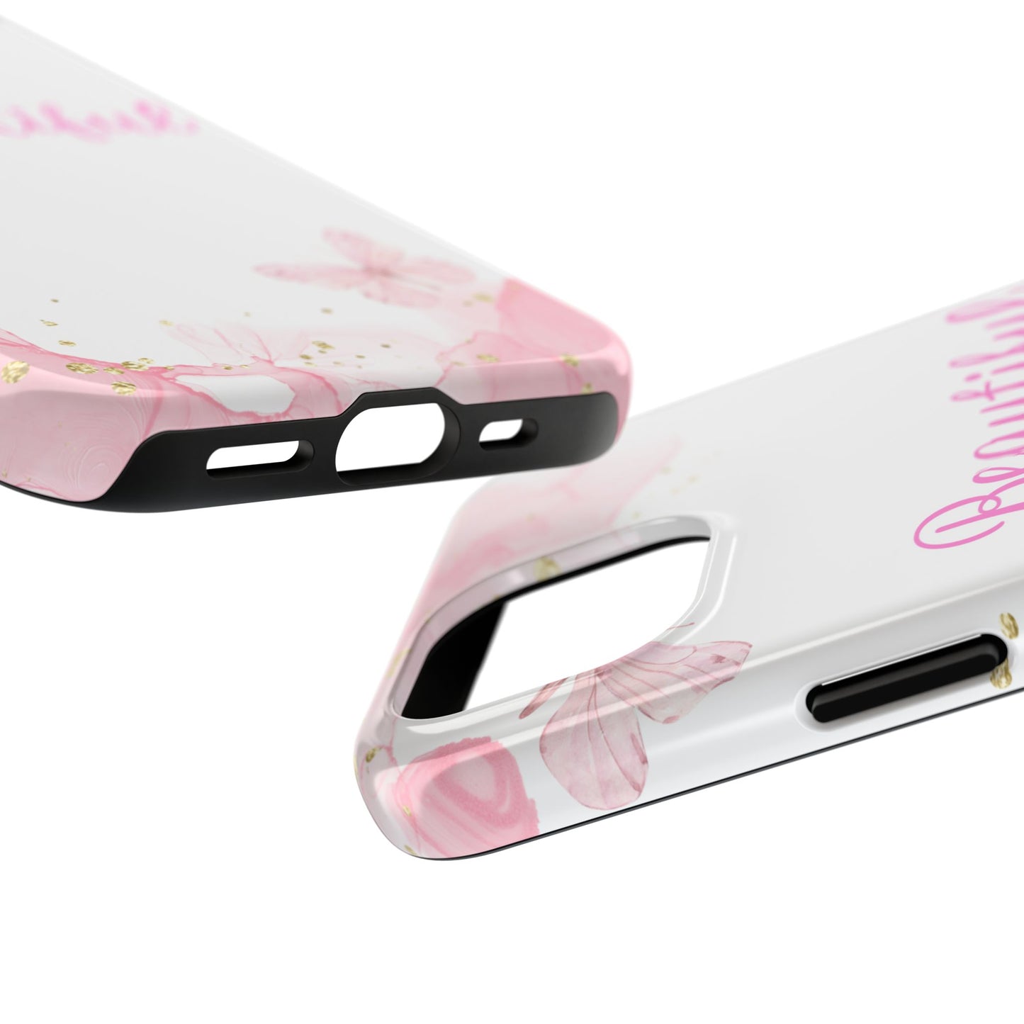 Beautiful Floral Tough Phone Case – Elegant Protection for Your Device