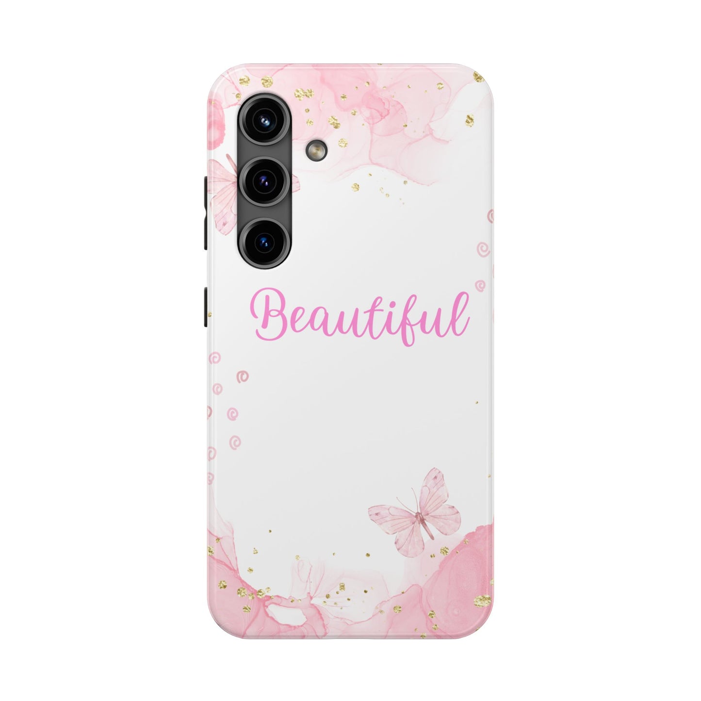 Beautiful Floral Tough Phone Case – Elegant Protection for Your Device