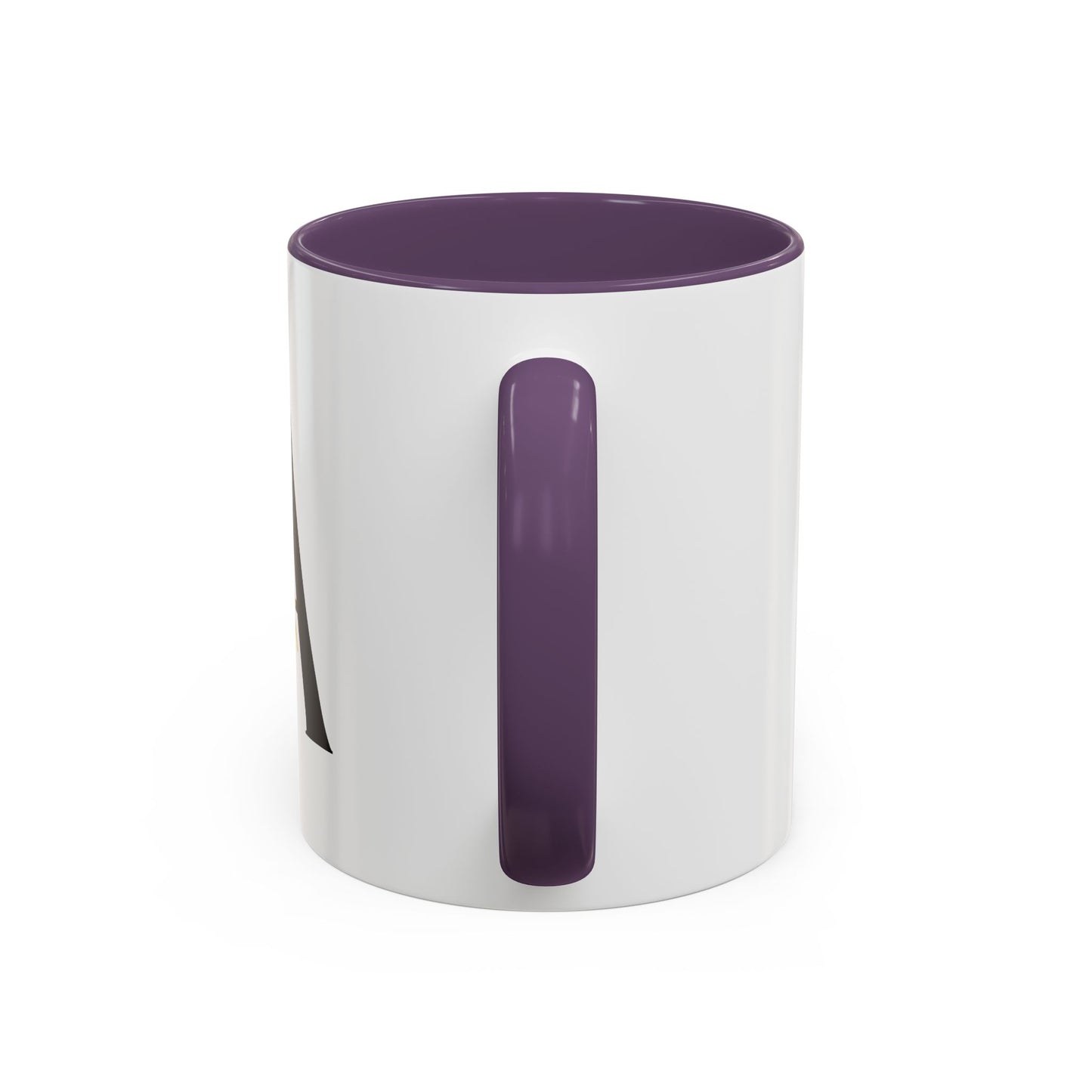 Personalized Initial Floral Monogram 'A' Coffee Mug — Ceramic Mug (11oz)