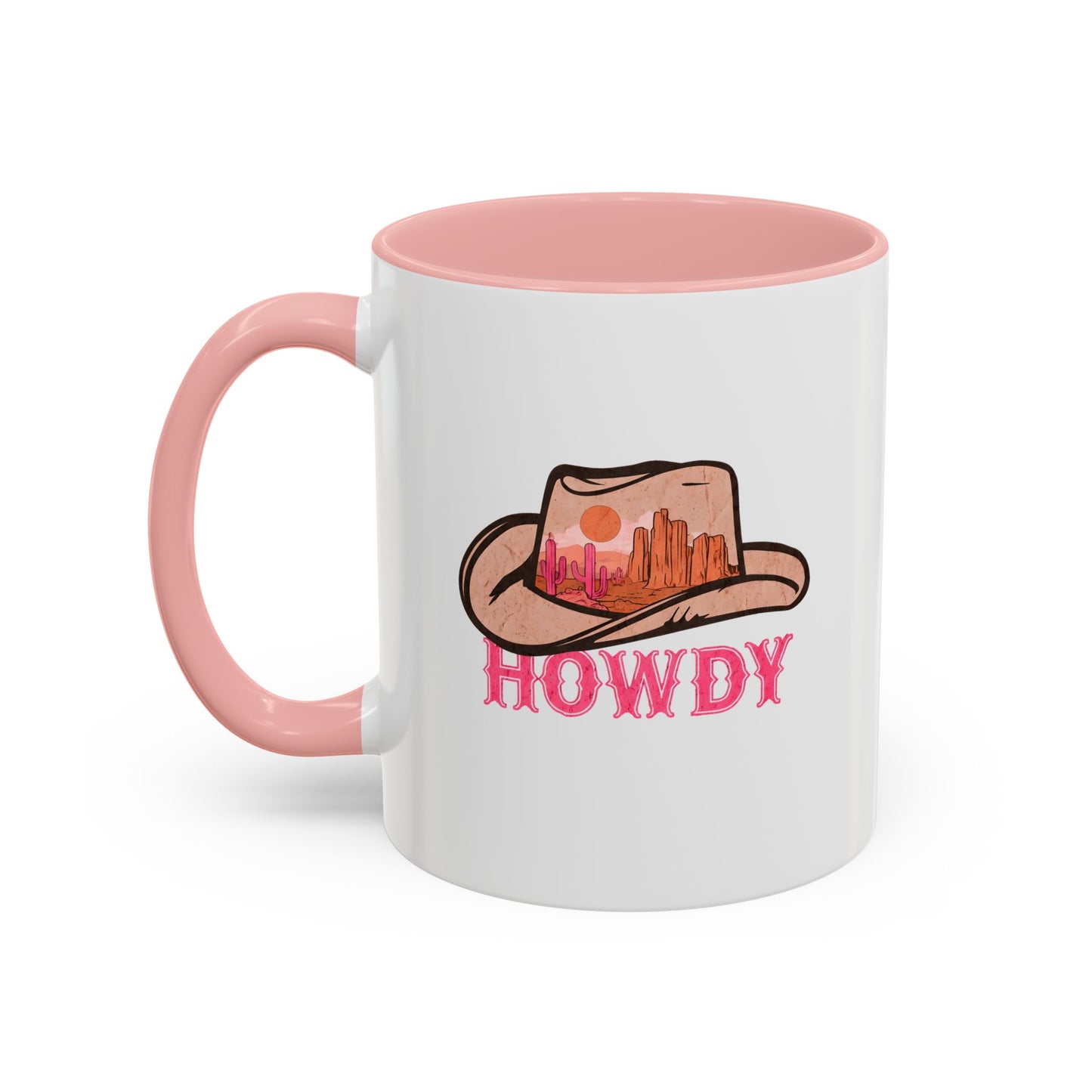 Howdy Accent Coffee Mug, Fun Gift for Cowboys, Unique Drinkware, Western Theme, Ideal for Birthdays, Parties, Home Decor