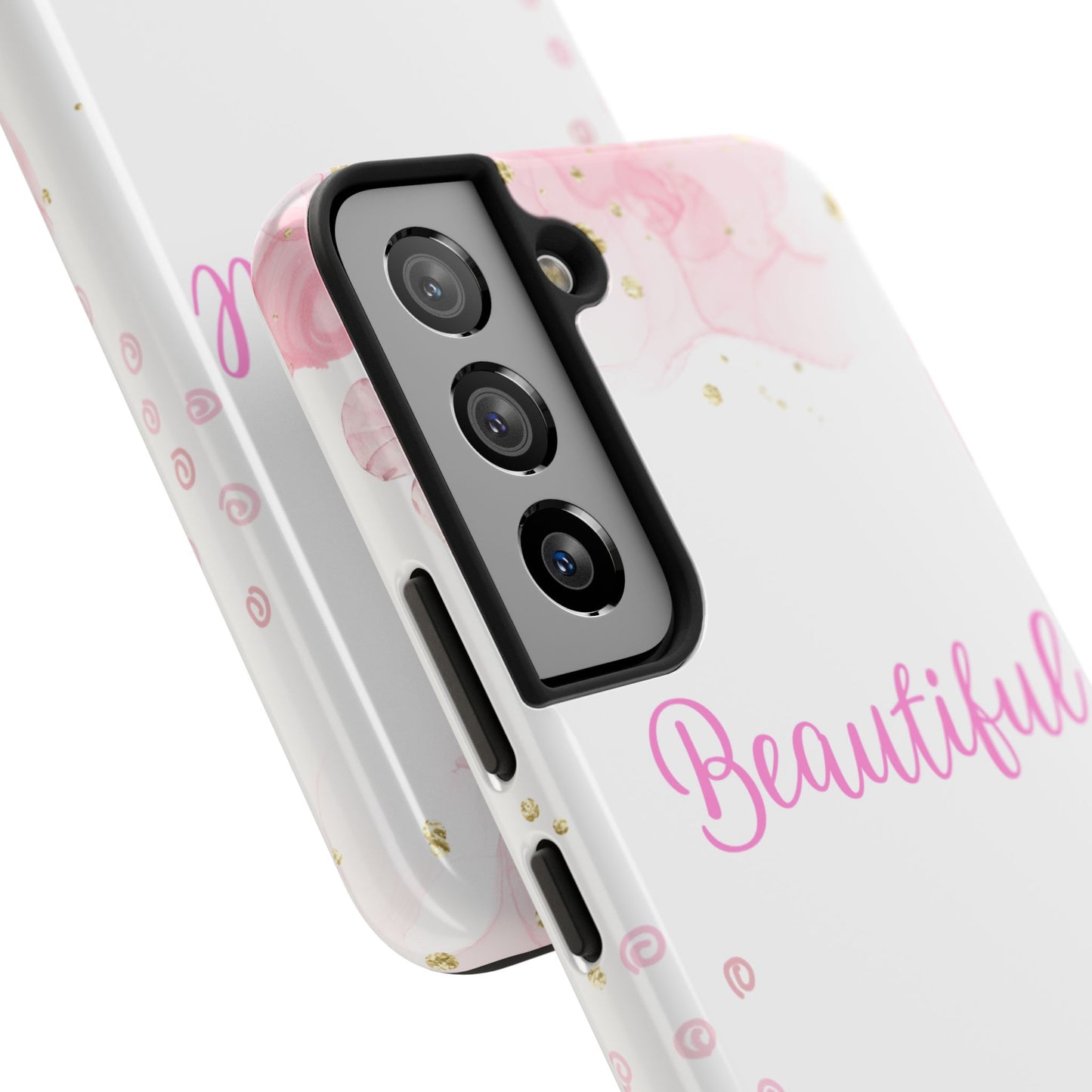 Beautiful Floral Tough Phone Case – Elegant Protection for Your Device