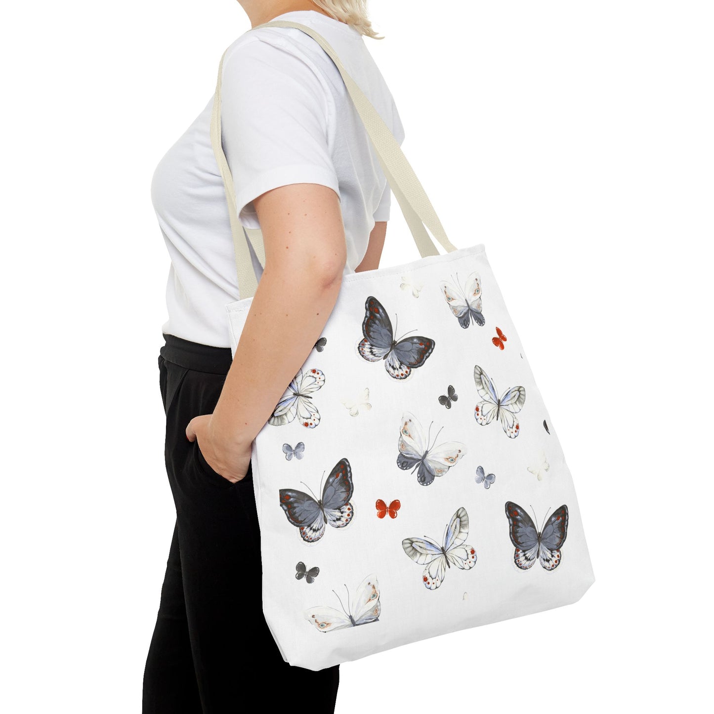 Butterfly Garden Tote Bag - Stylish & Versatile for Everyday Use