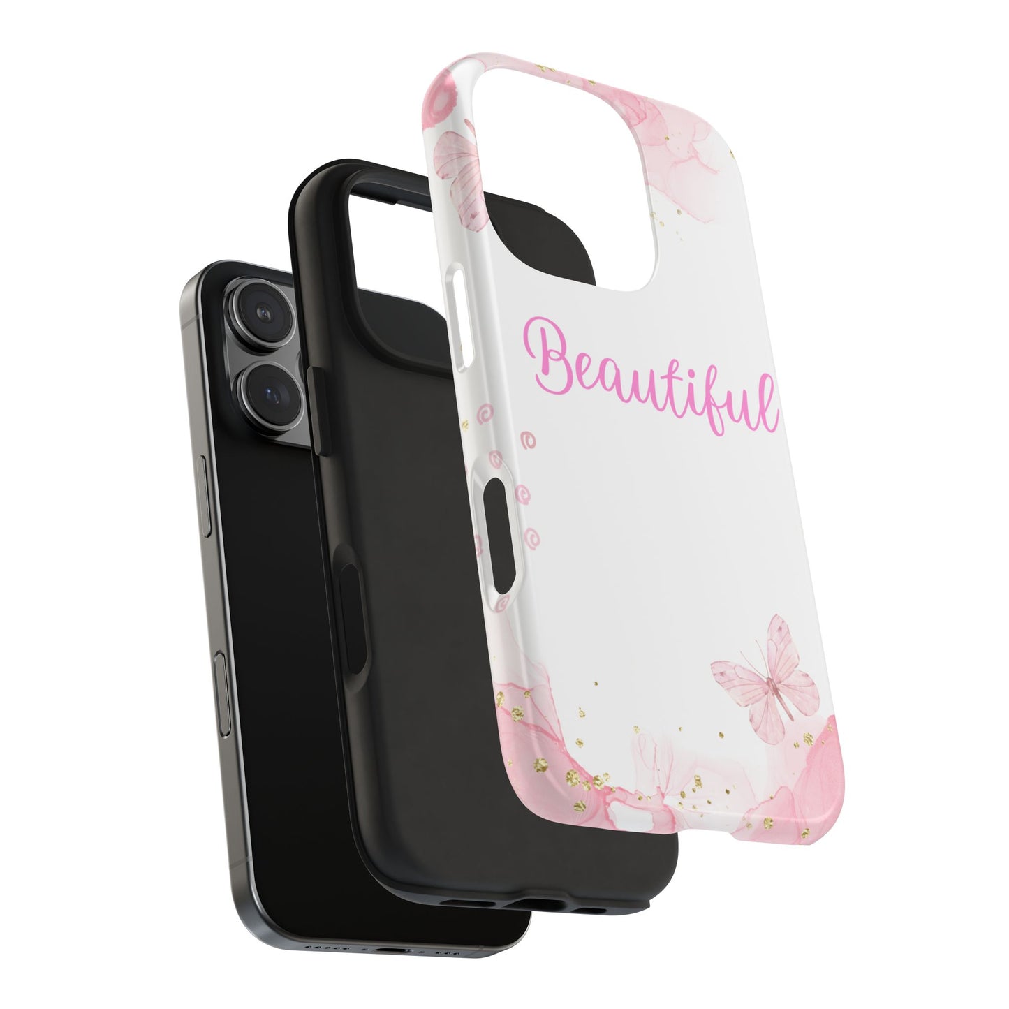 Beautiful Floral Tough Phone Case – Elegant Protection for Your Device
