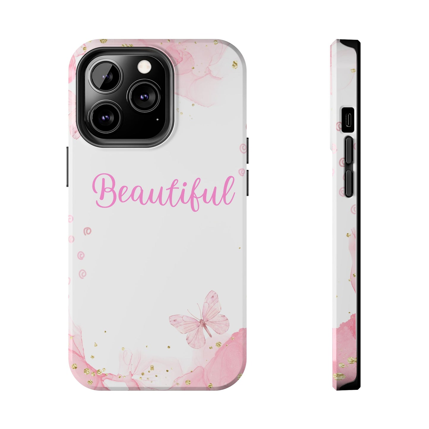 Beautiful Floral Tough Phone Case – Elegant Protection for Your Device