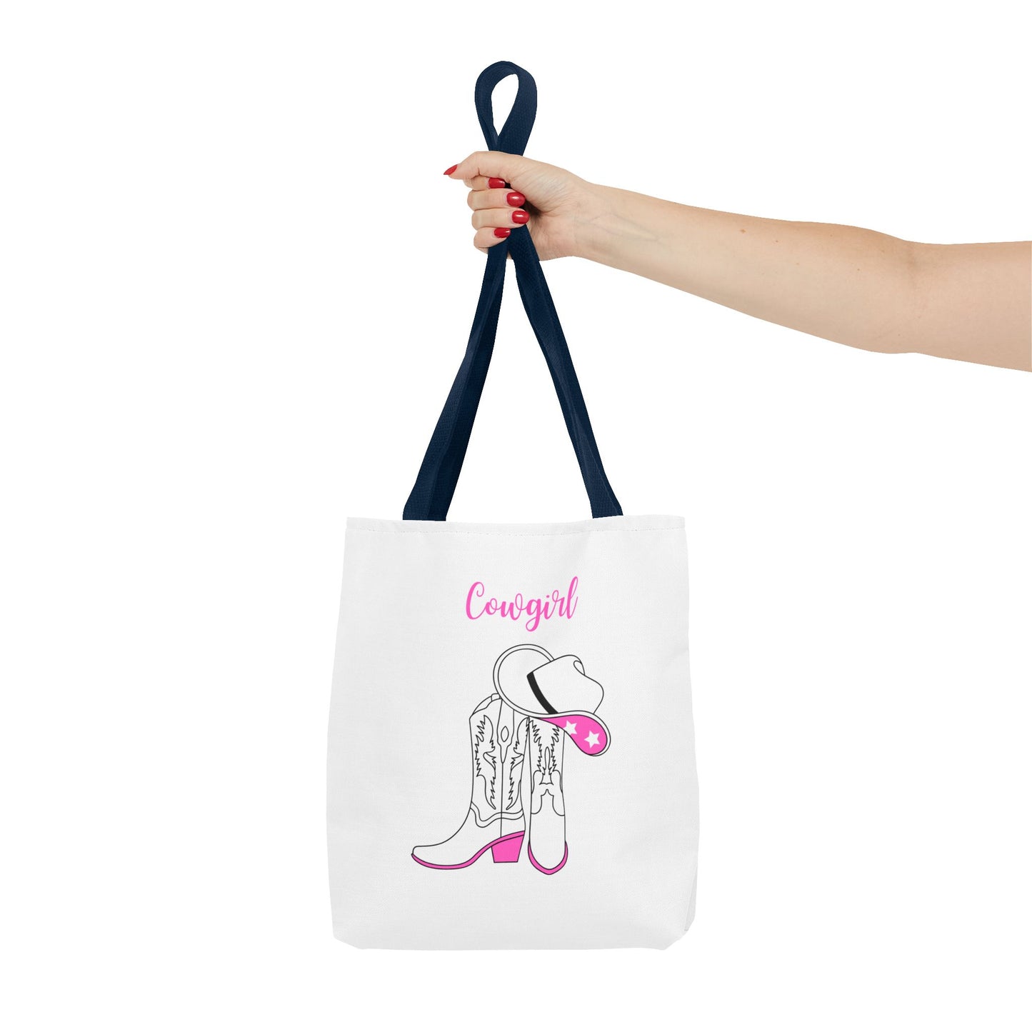 Cute Cowgirl Tote Bag - Stylish & Functional for Everyday Use