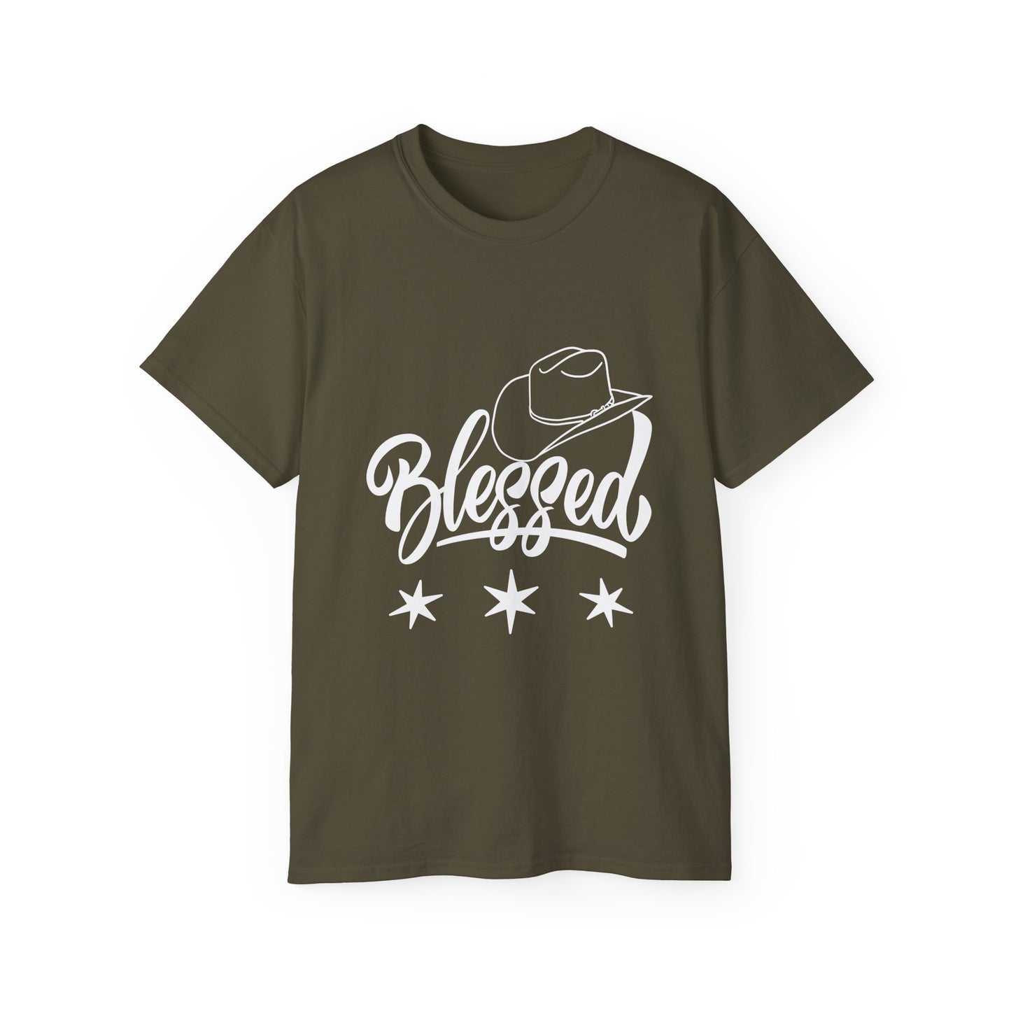 Blessed Graphic Unisex Cotton Tee - Perfect for Everyday Wear & Occasions