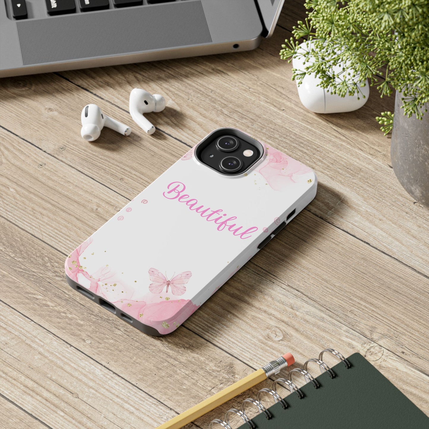 Beautiful Floral Tough Phone Case – Elegant Protection for Your Device