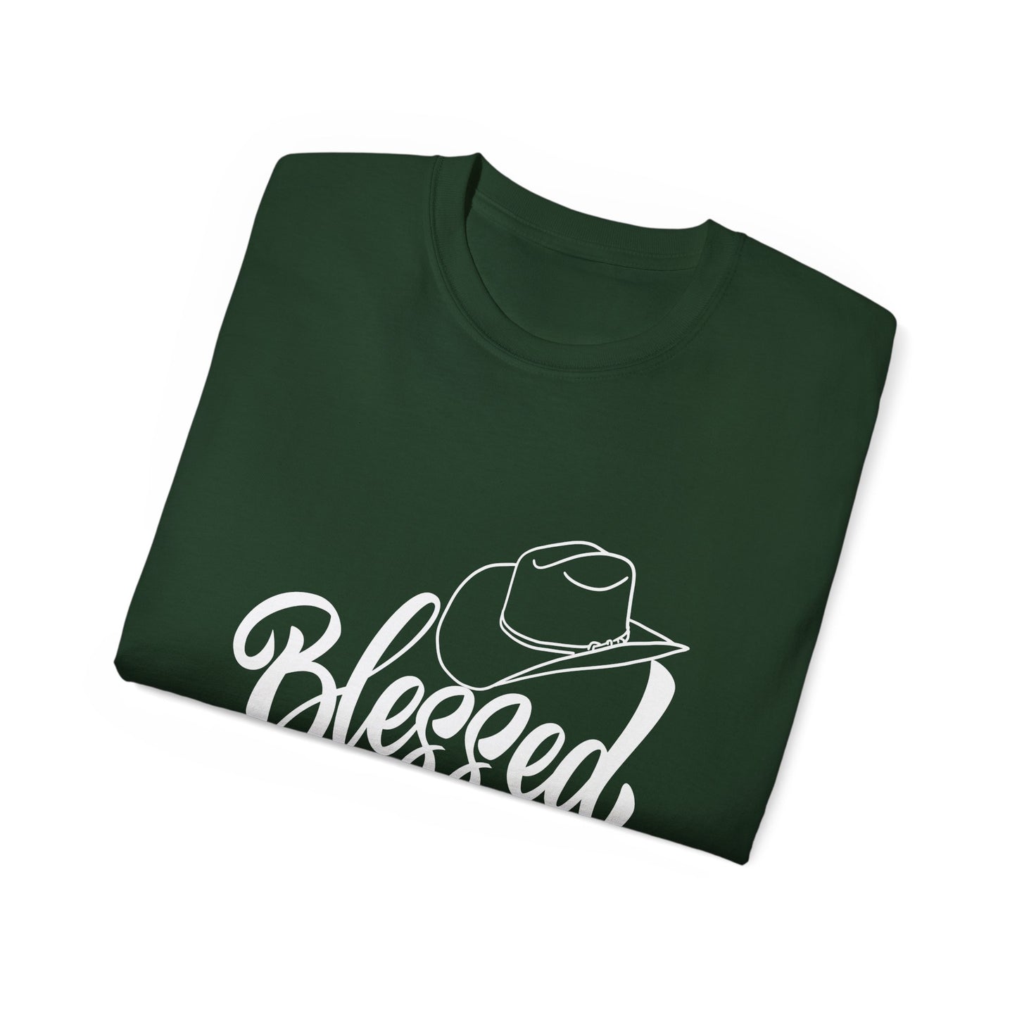 Blessed Graphic Unisex Cotton Tee - Perfect for Everyday Wear & Occasions