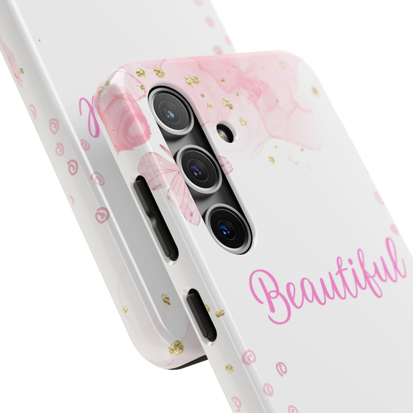 Beautiful Floral Tough Phone Case – Elegant Protection for Your Device