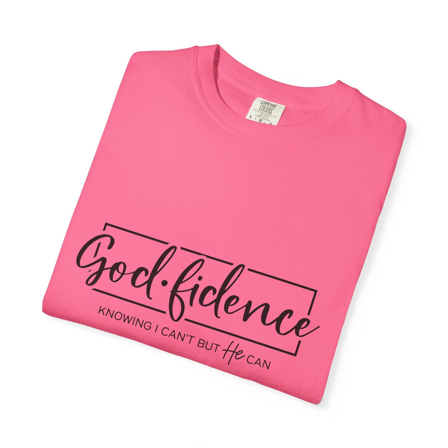 Faith-Inspiring Unisex T-Shirt, Spiritual Gift, God-fidence Tee, Inspirational Apparel, Everyday Wear, Summer Fashion