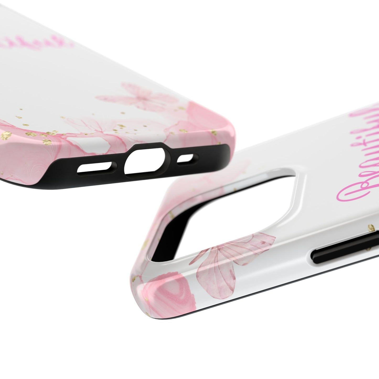 Beautiful Floral Tough Phone Case – Elegant Protection for Your Device