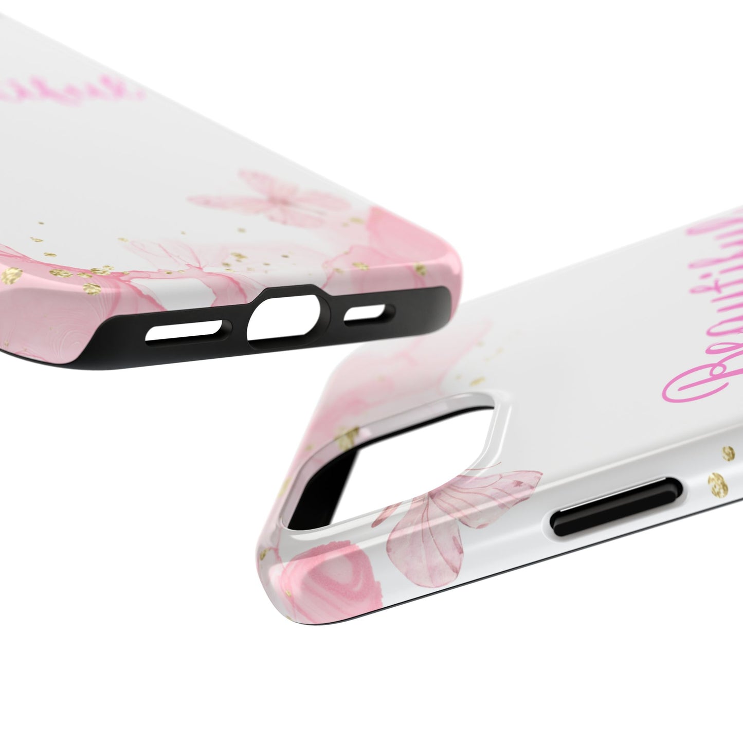 Beautiful Floral Tough Phone Case – Elegant Protection for Your Device
