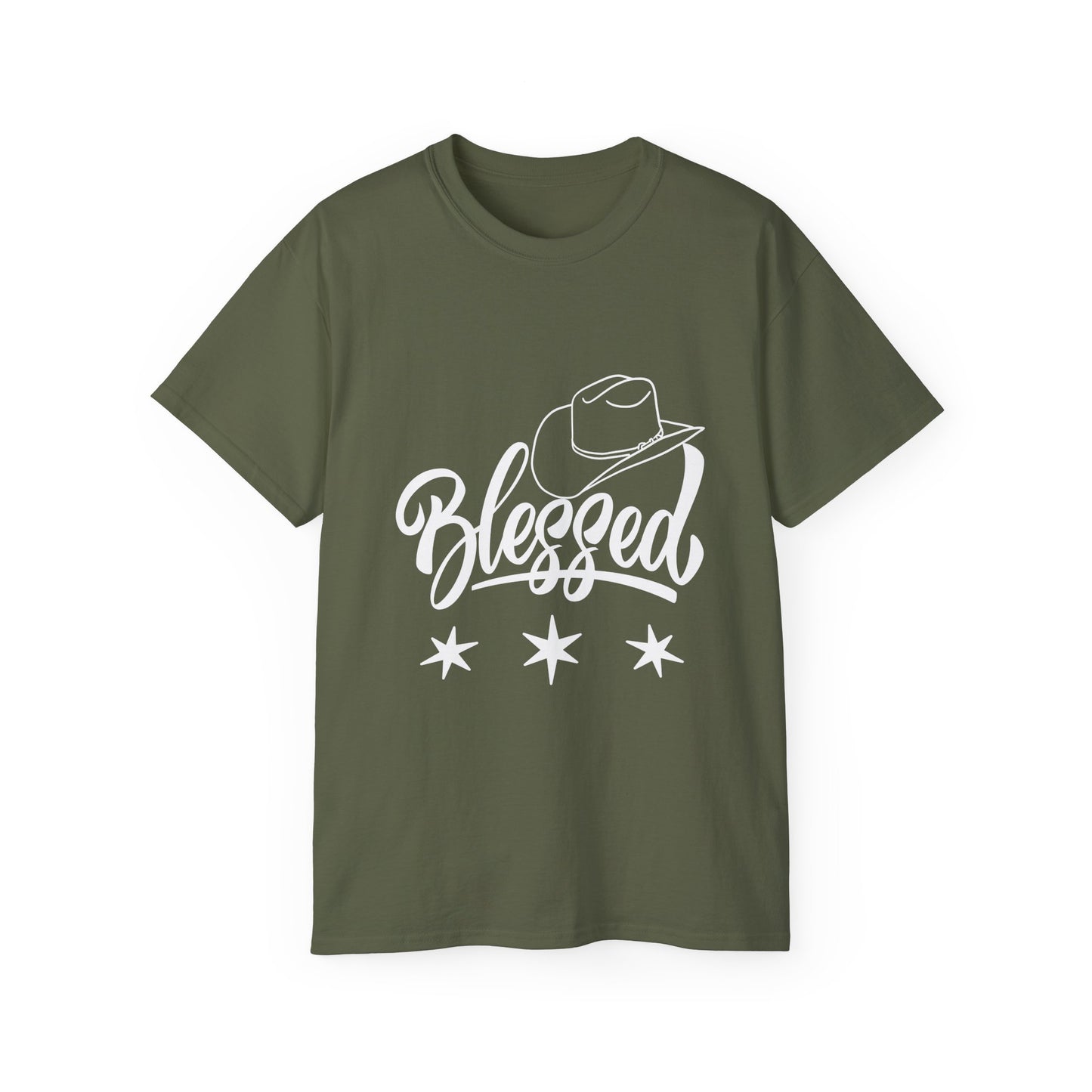 Blessed Graphic Unisex Cotton Tee - Perfect for Everyday Wear & Occasions