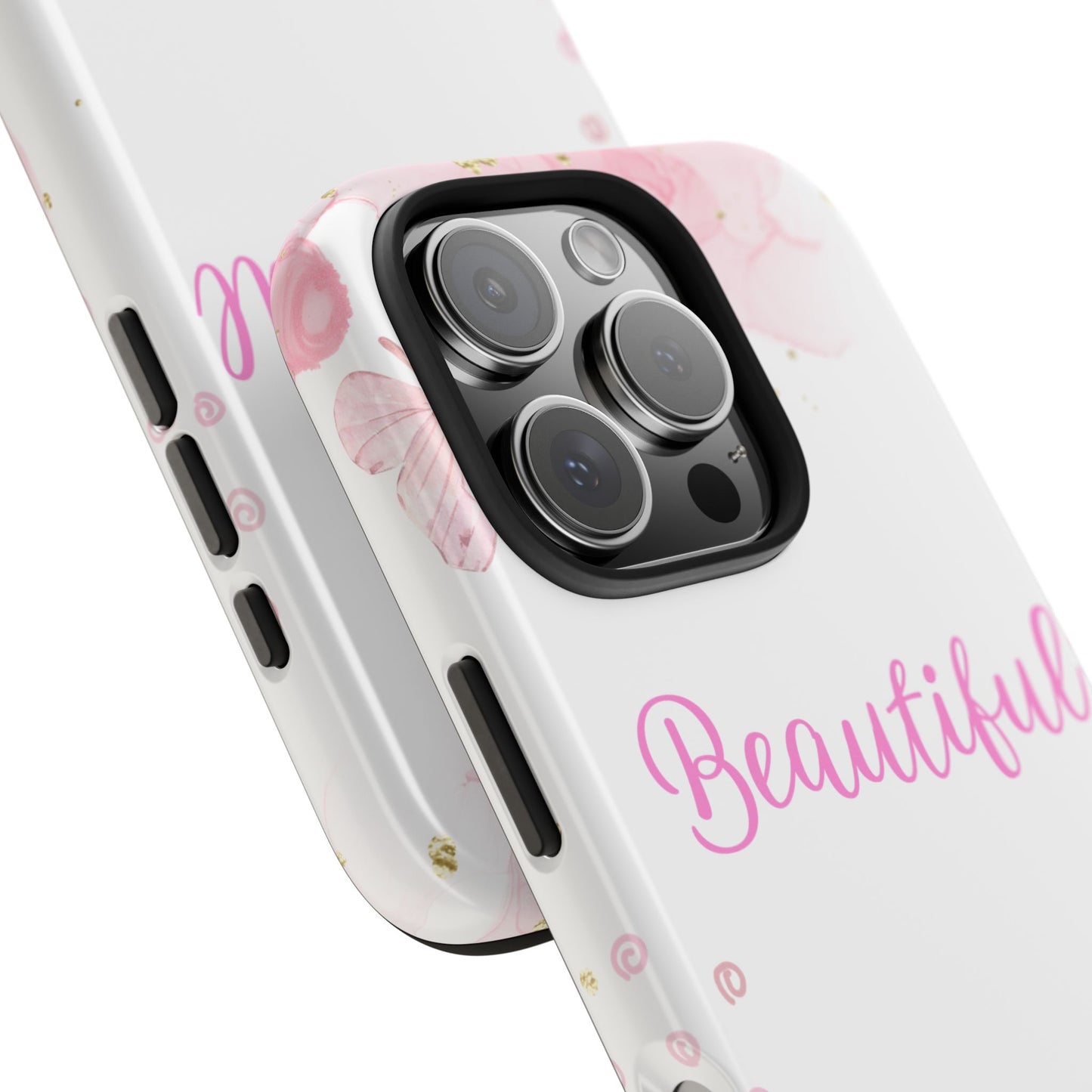 Beautiful Floral Tough Phone Case – Elegant Protection for Your Device
