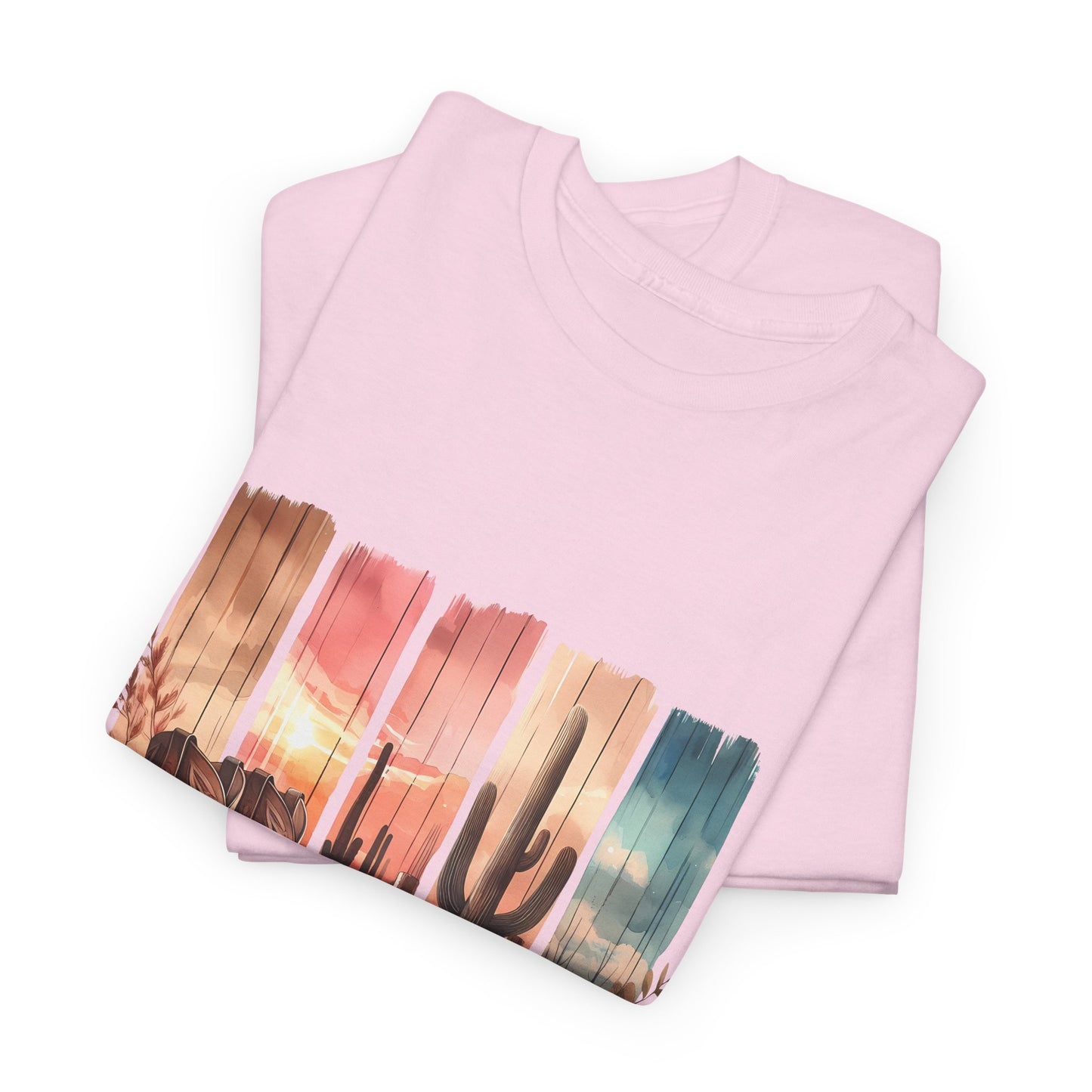 Desert Vibes T-Shirt | Bohemian Graphic Tee, Western Style Shirt, Casual Summer Wear, Gift for Cowboys, Nature Lover's Tee