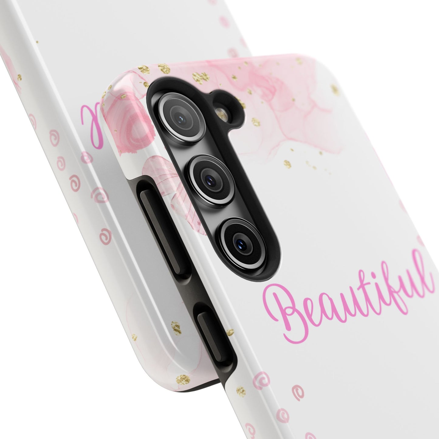 Beautiful Floral Tough Phone Case – Elegant Protection for Your Device