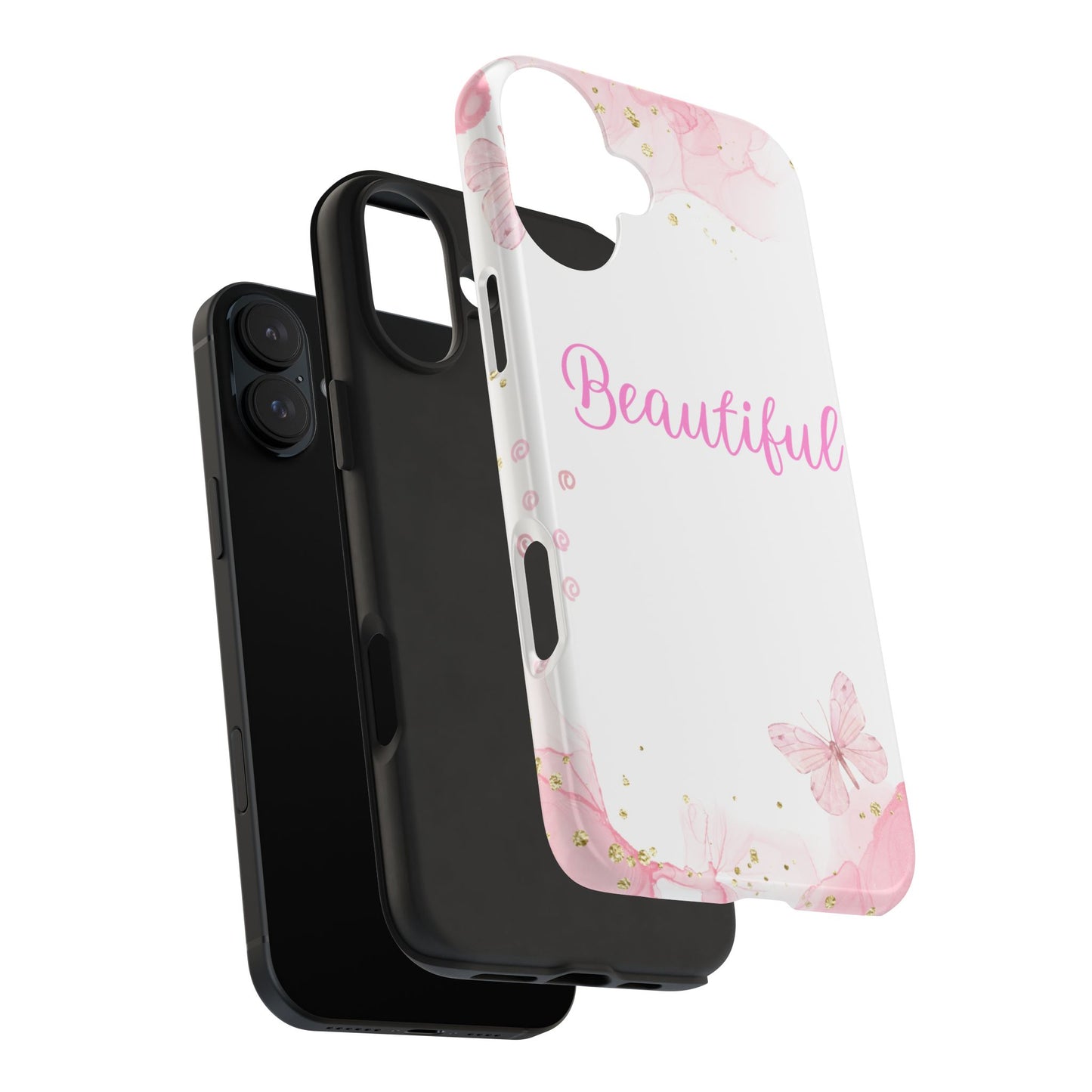 Beautiful Floral Tough Phone Case – Elegant Protection for Your Device