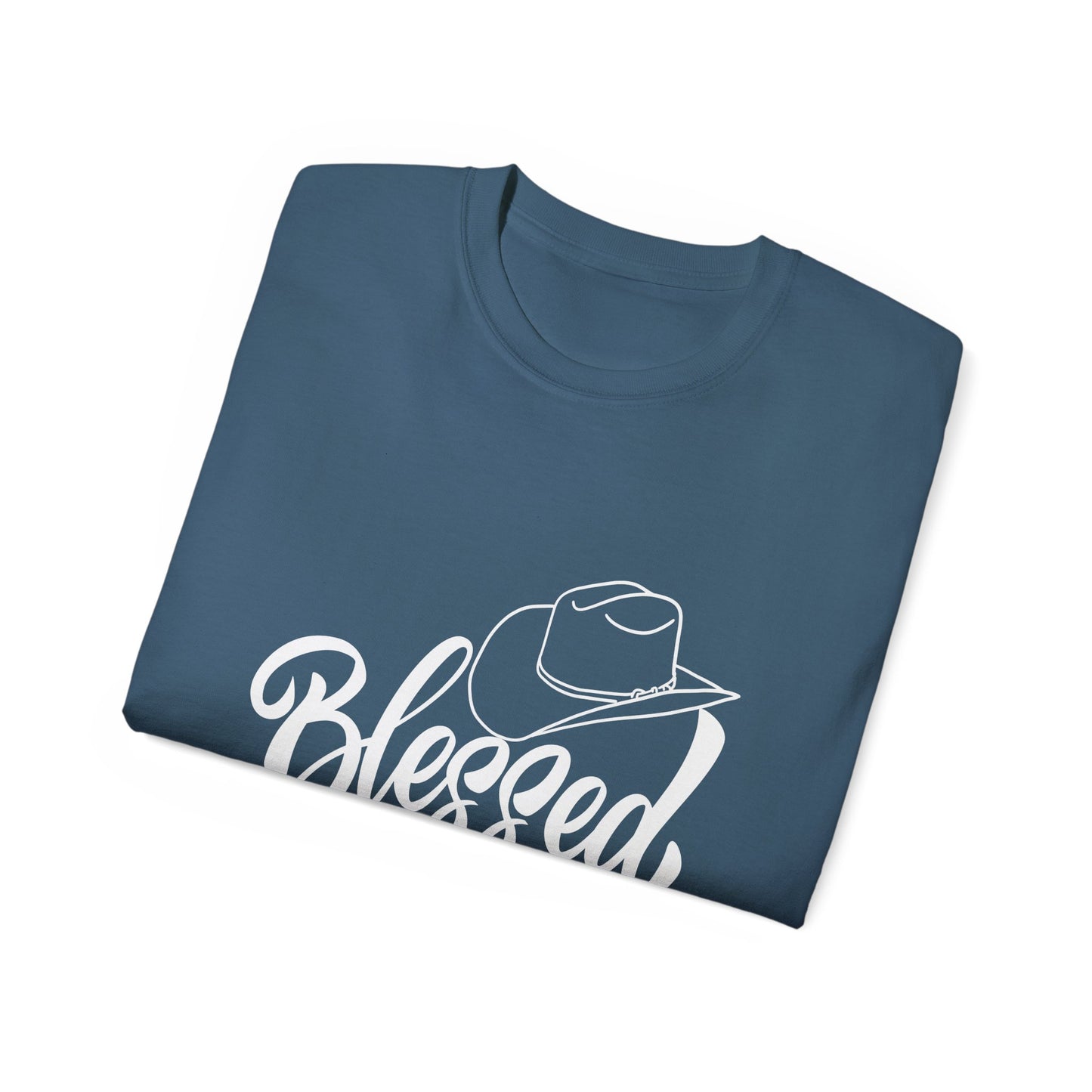 Blessed Graphic Unisex Cotton Tee - Perfect for Everyday Wear & Occasions