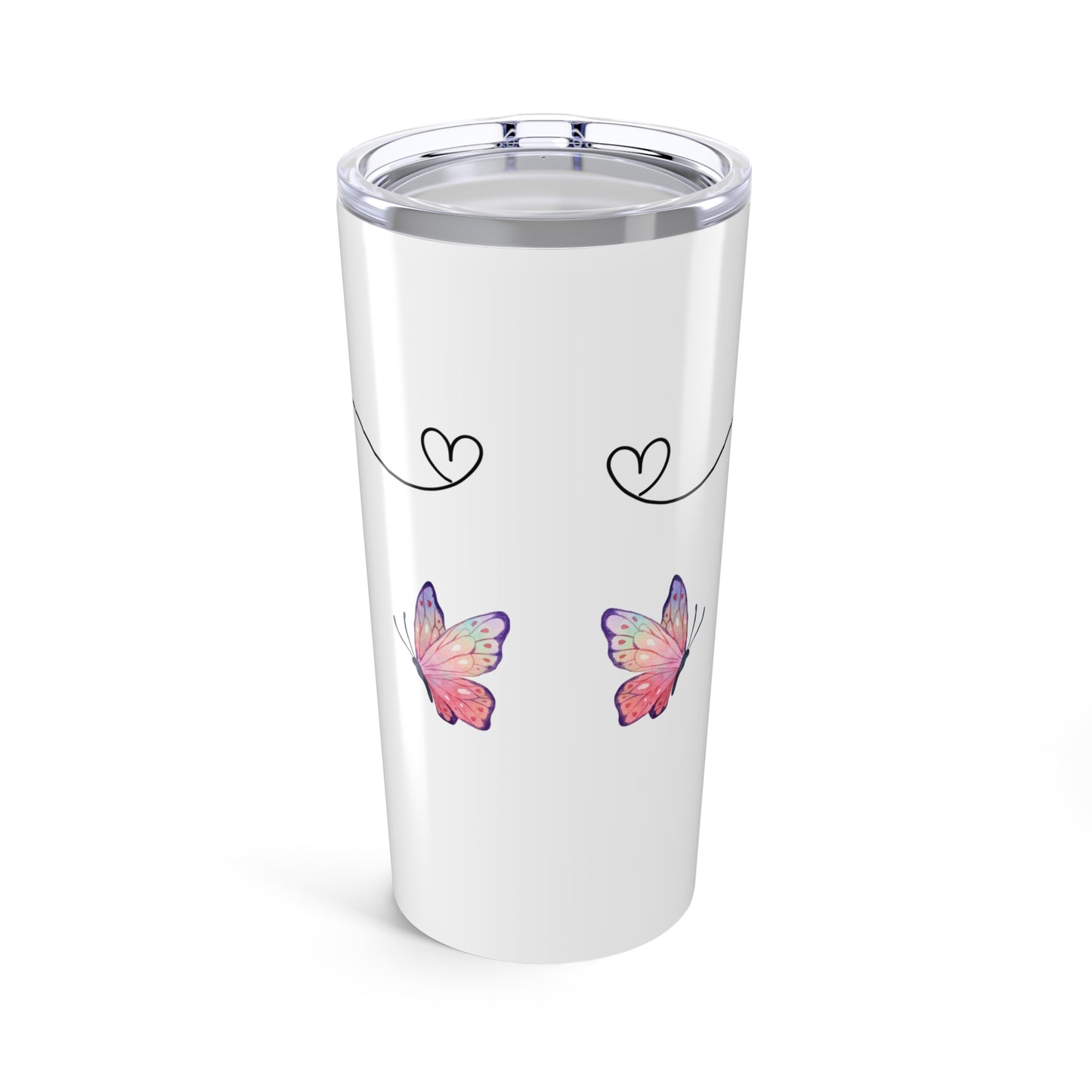 Blessed Mama 20oz Tumbler with Butterfly Design - Perfect for Moms and Gift Giving