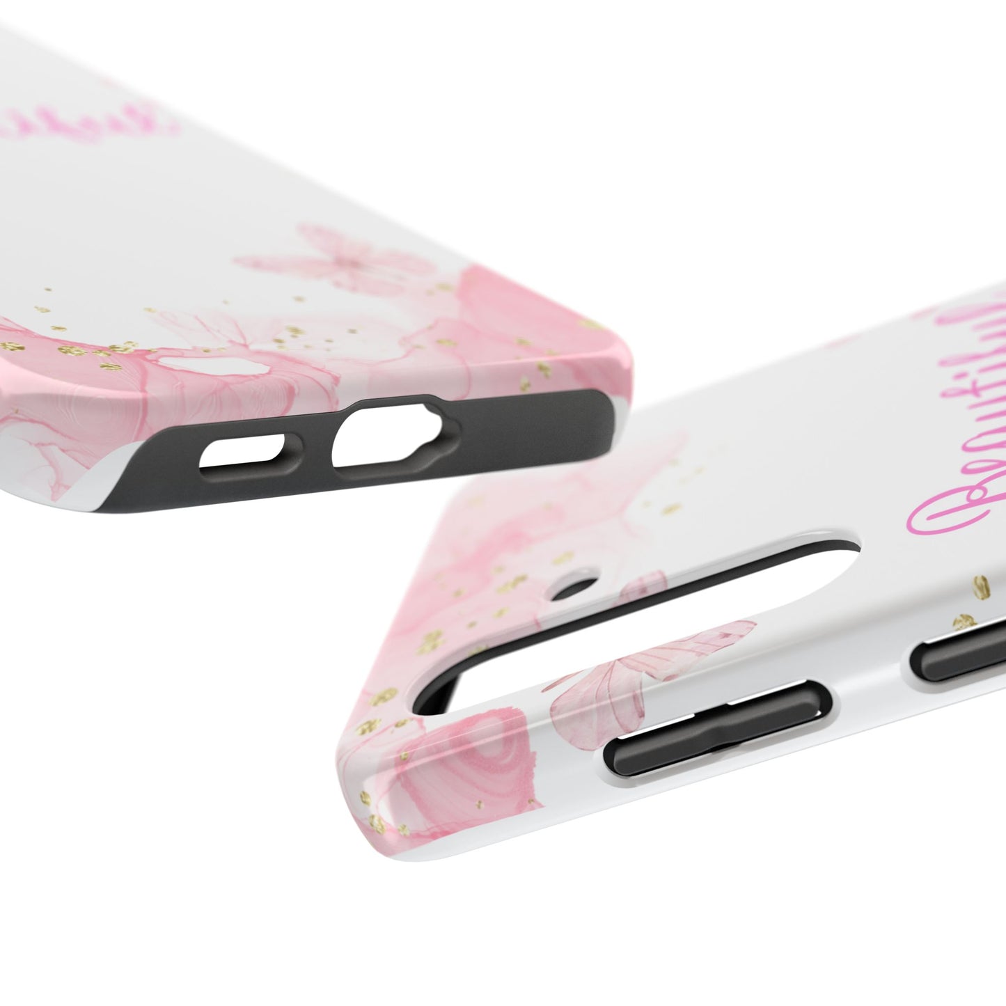 Beautiful Floral Tough Phone Case – Elegant Protection for Your Device