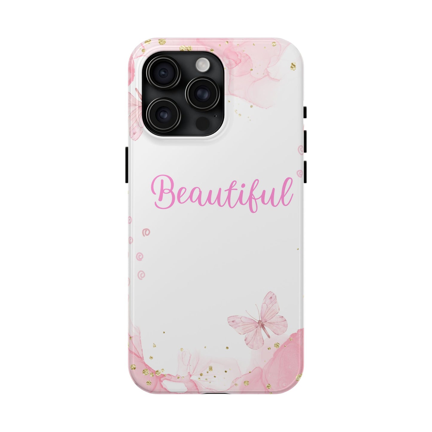 Beautiful Floral Tough Phone Case – Elegant Protection for Your Device