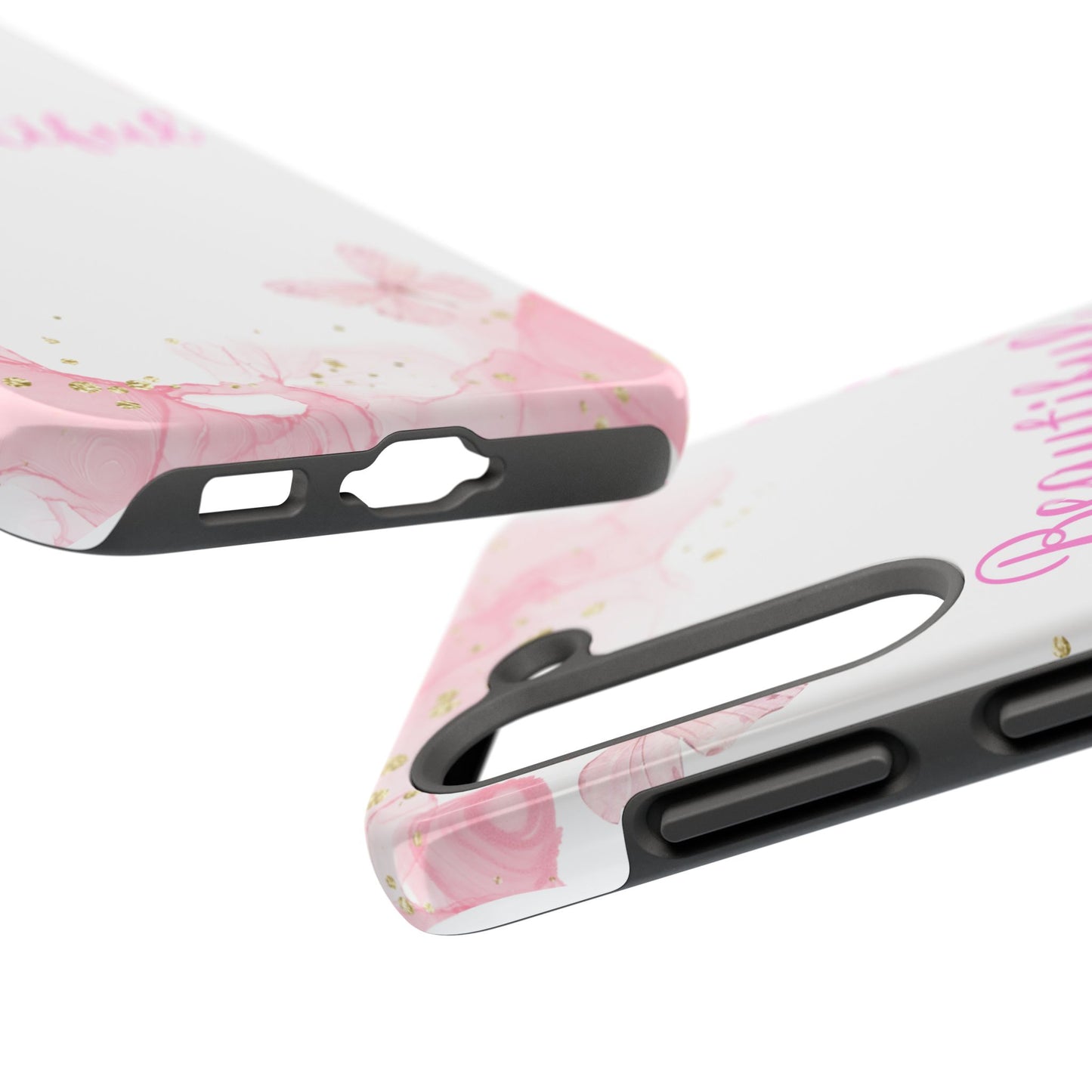 Beautiful Floral Tough Phone Case – Elegant Protection for Your Device