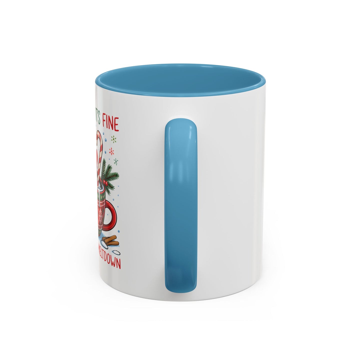 Festive Snowman Coffee Mug - Holiday Humor Gift