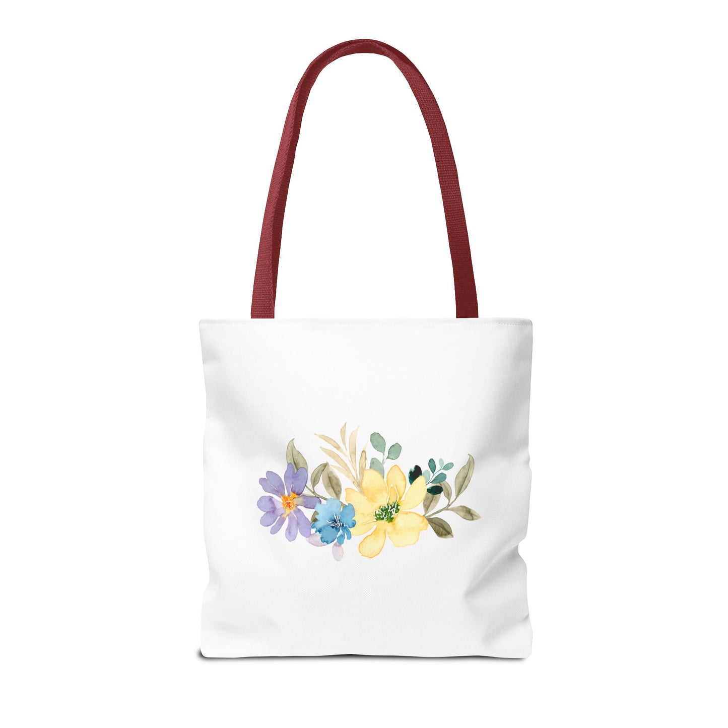 Beautiful Capable Worthy Floral Tote Bag