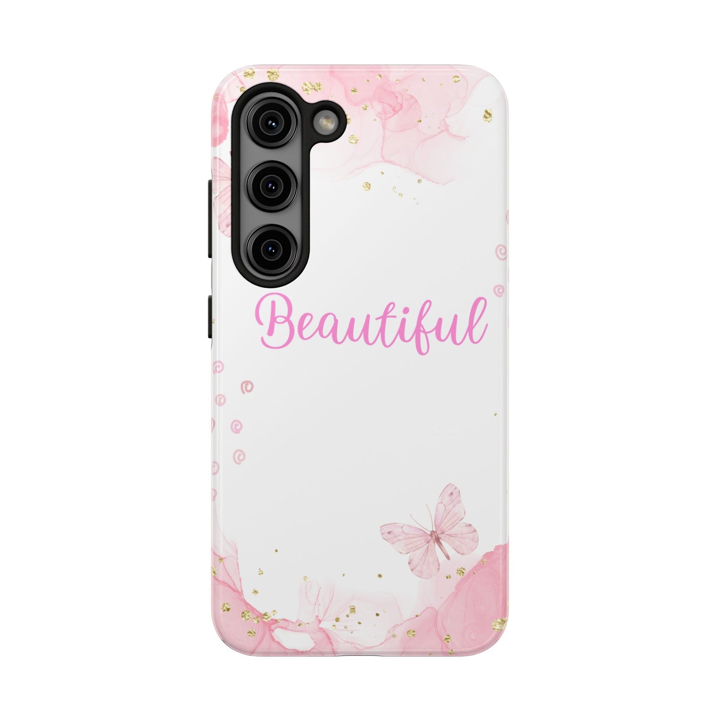 Beautiful Floral Tough Phone Case – Elegant Protection for Your Device