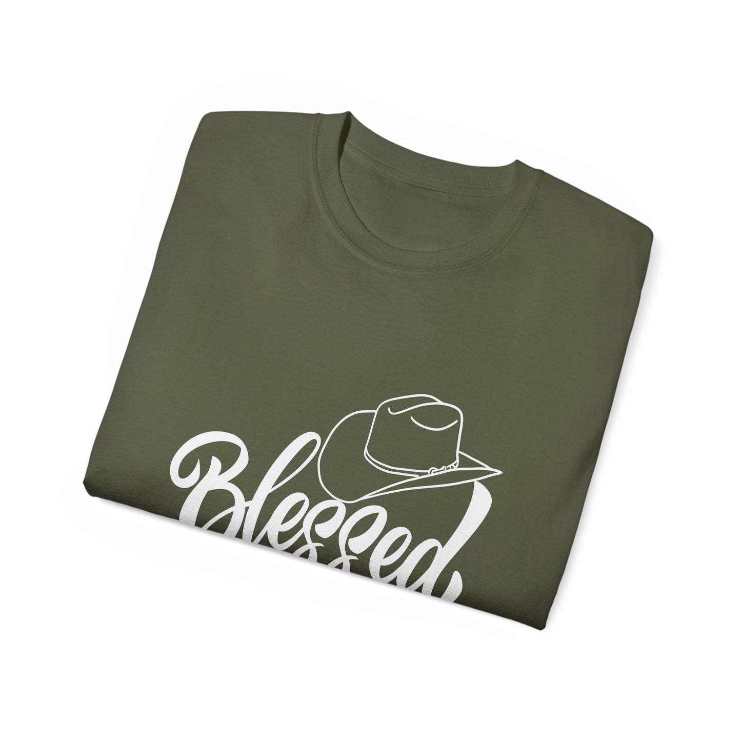 Blessed Graphic Unisex Cotton Tee - Perfect for Everyday Wear & Occasions