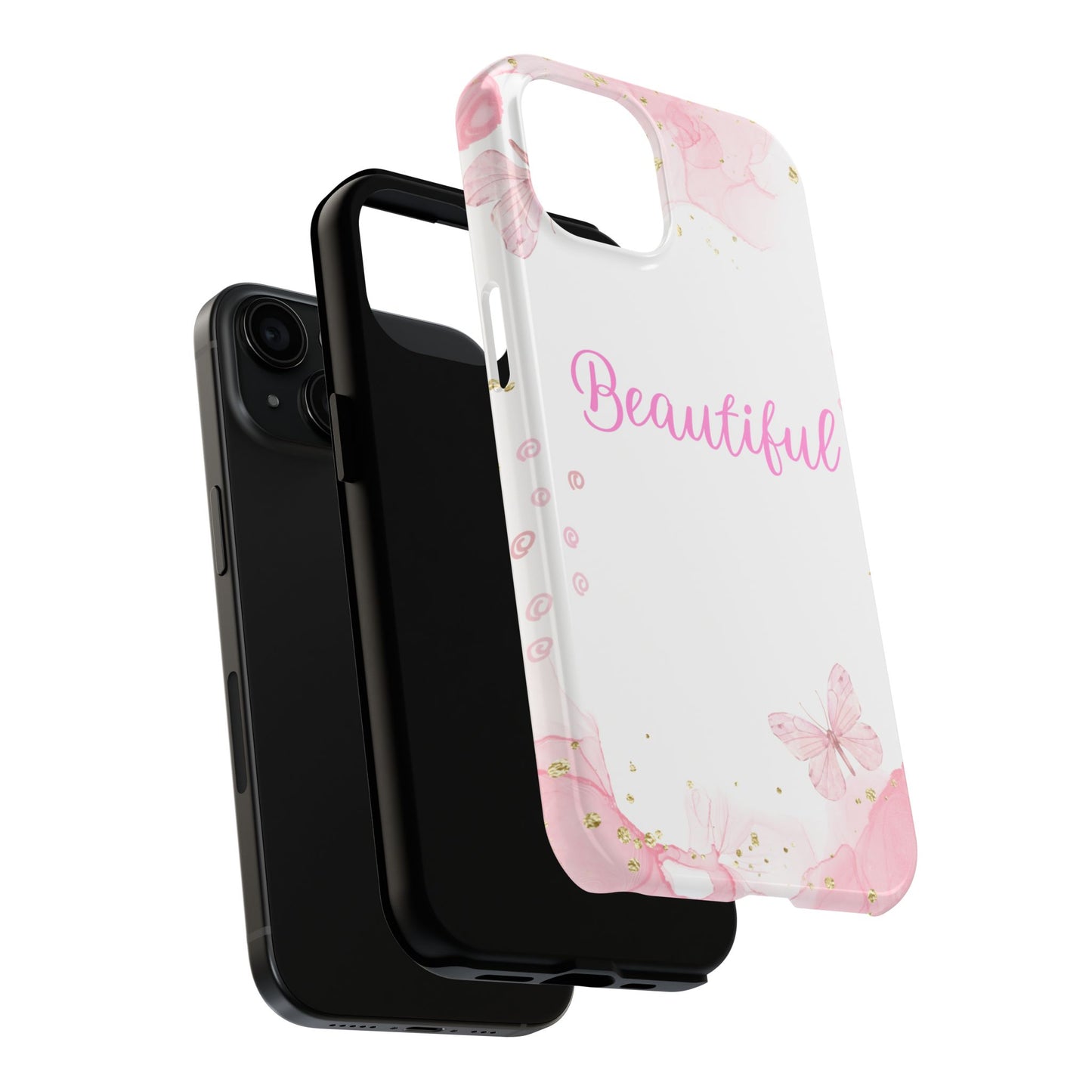 Beautiful Floral Tough Phone Case – Elegant Protection for Your Device