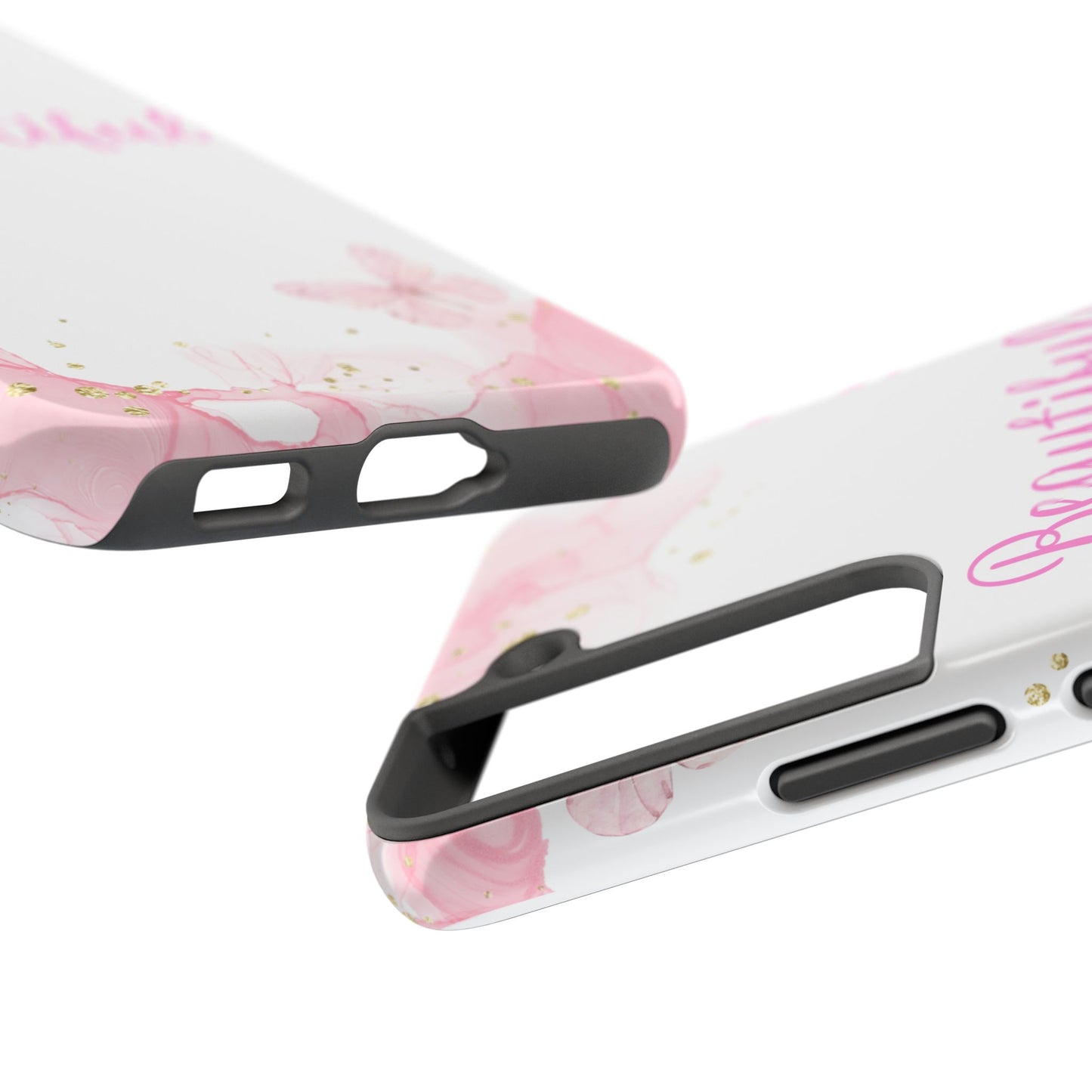 Beautiful Floral Tough Phone Case – Elegant Protection for Your Device