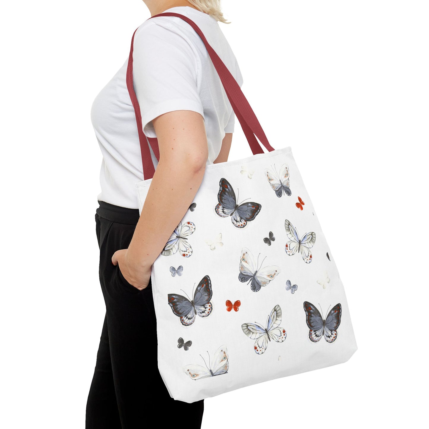 Butterfly Garden Tote Bag - Stylish & Versatile for Everyday Use