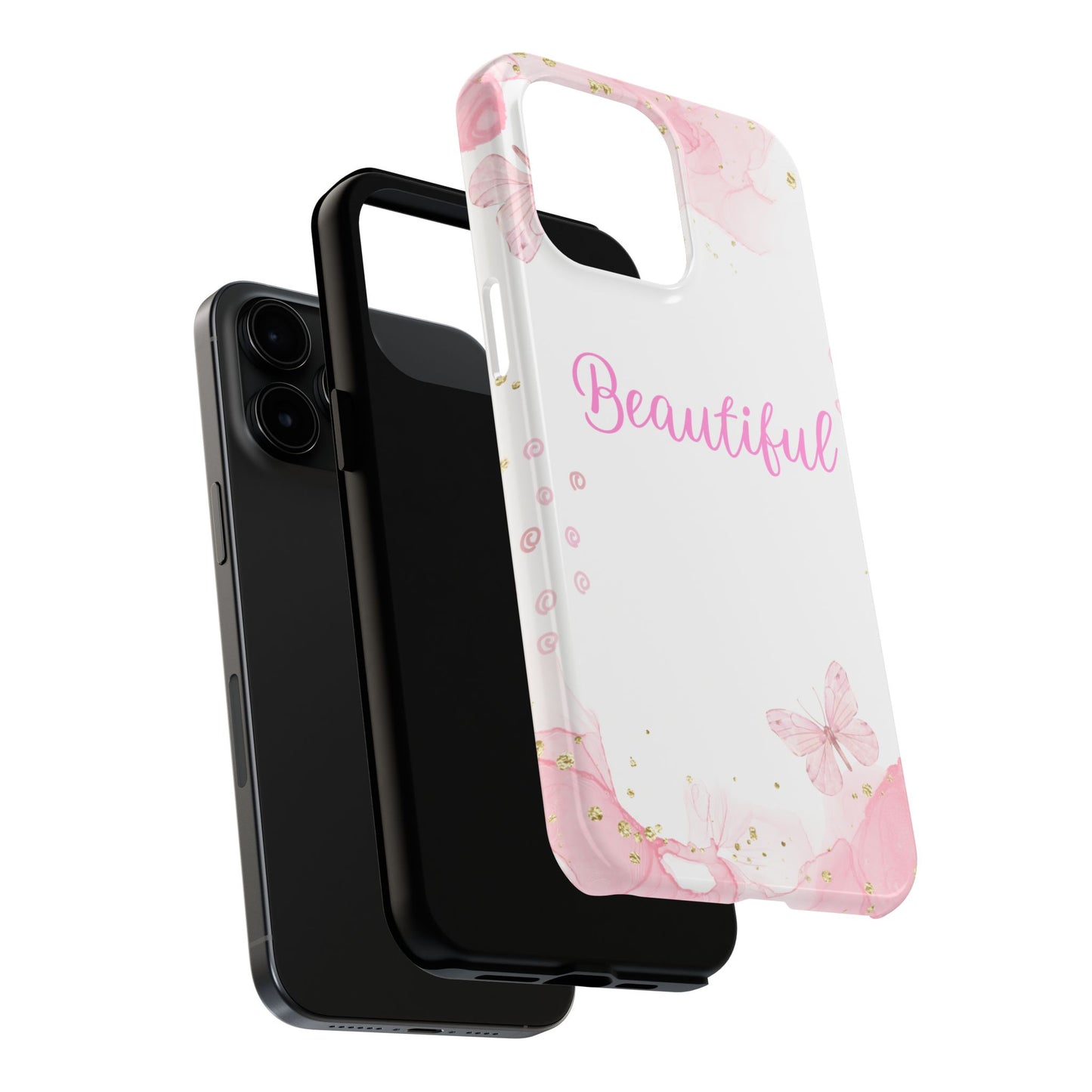 Beautiful Floral Tough Phone Case – Elegant Protection for Your Device