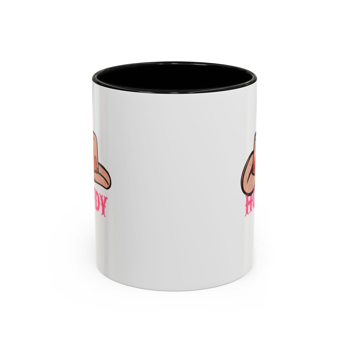 Howdy Accent Coffee Mug, Fun Gift for Cowboys, Unique Drinkware, Western Theme, Ideal for Birthdays, Parties, Home Decor