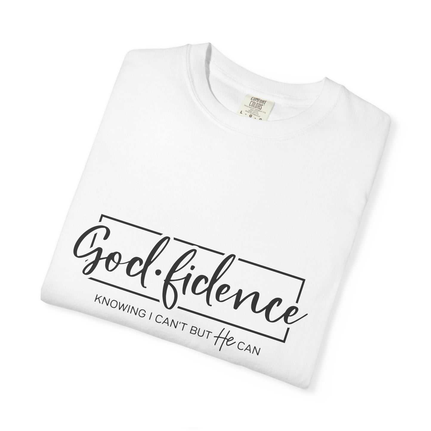 Faith-Inspiring Unisex T-Shirt, Spiritual Gift, God-fidence Tee, Inspirational Apparel, Everyday Wear, Summer Fashion