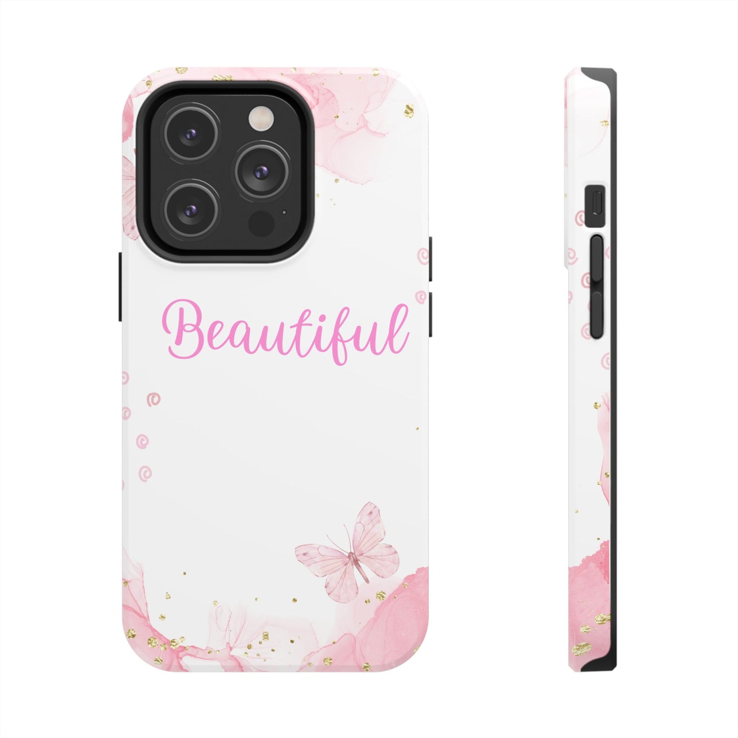 Beautiful Floral Tough Phone Case – Elegant Protection for Your Device