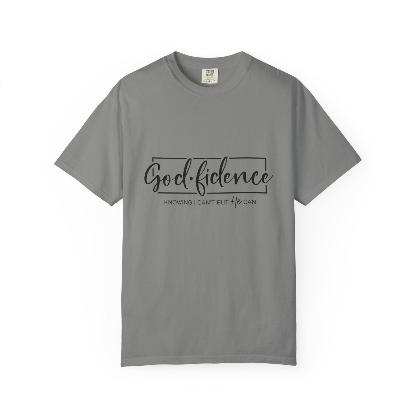 Faith-Inspiring Unisex T-Shirt, Spiritual Gift, God-fidence Tee, Inspirational Apparel, Everyday Wear, Summer Fashion