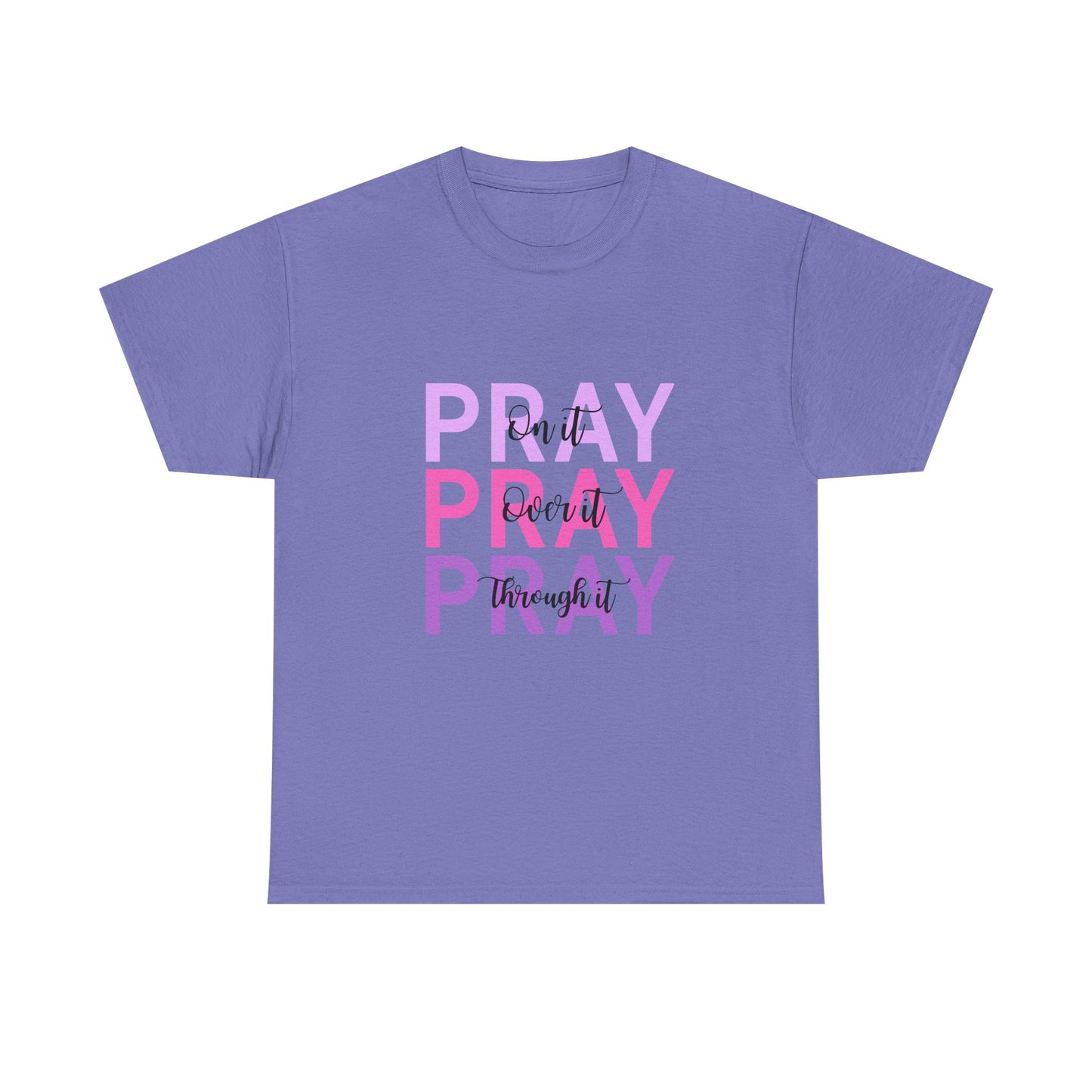 Unisex Pray Graphic Tee, Inspirational T-Shirt, Religious Gift, Faith-Based Apparel, Comfortable Casual Wear