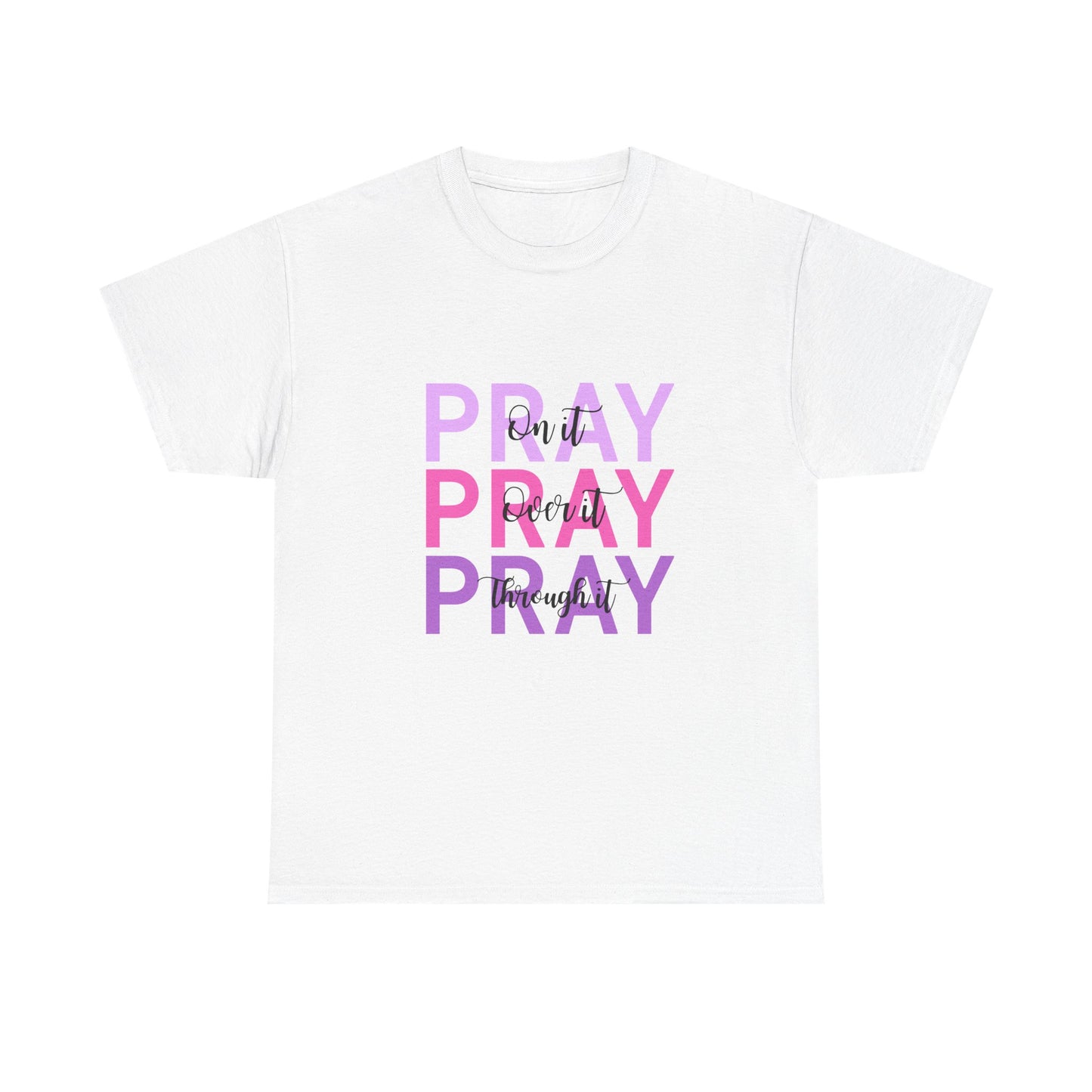 Unisex Pray Graphic Tee, Inspirational T-Shirt, Religious Gift, Faith-Based Apparel, Comfortable Casual Wear